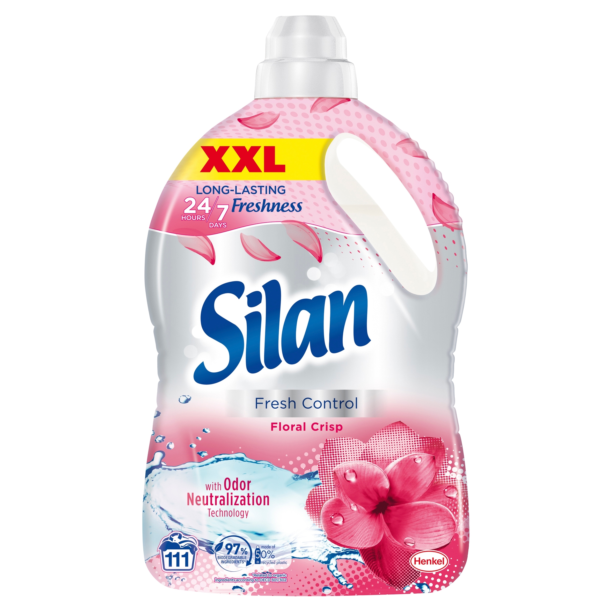 

Silan Floral Crisp Płyn do płukania 111pr 2,77L