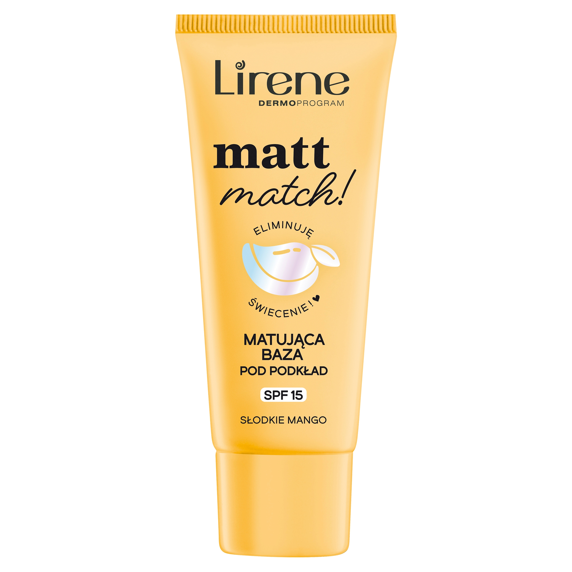 Zmatňujúca báza pod make-up Lirene Matt Match! SPF 15, 30 ml extrakt z manga