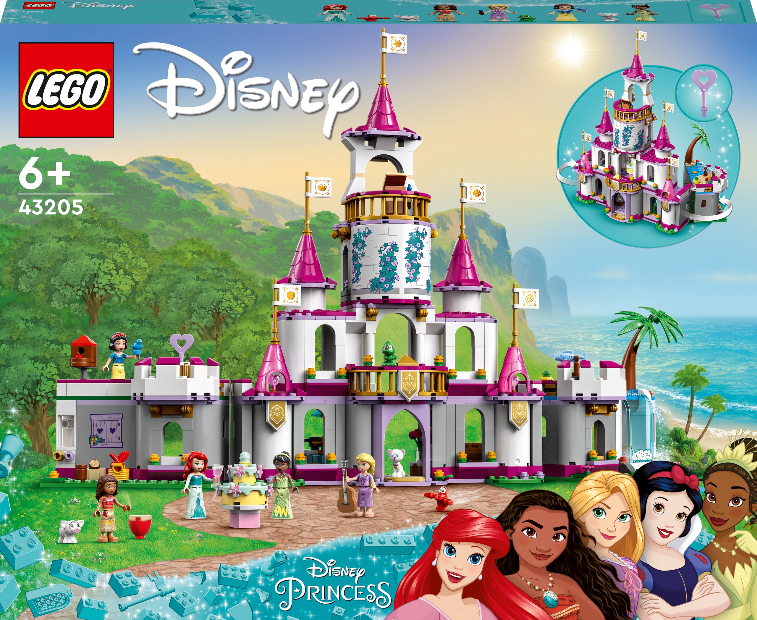 Lego 43205 Disney Princess Zámek skvělých dobrodružství