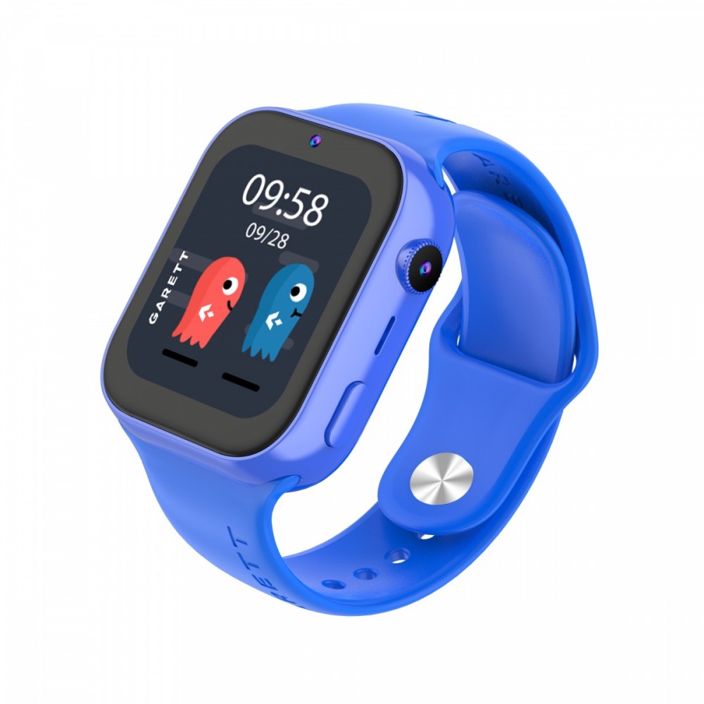 Okosóra Garett Kids Twin 2 Kék 4G Gps WiFi Sos beszélgetési kamera