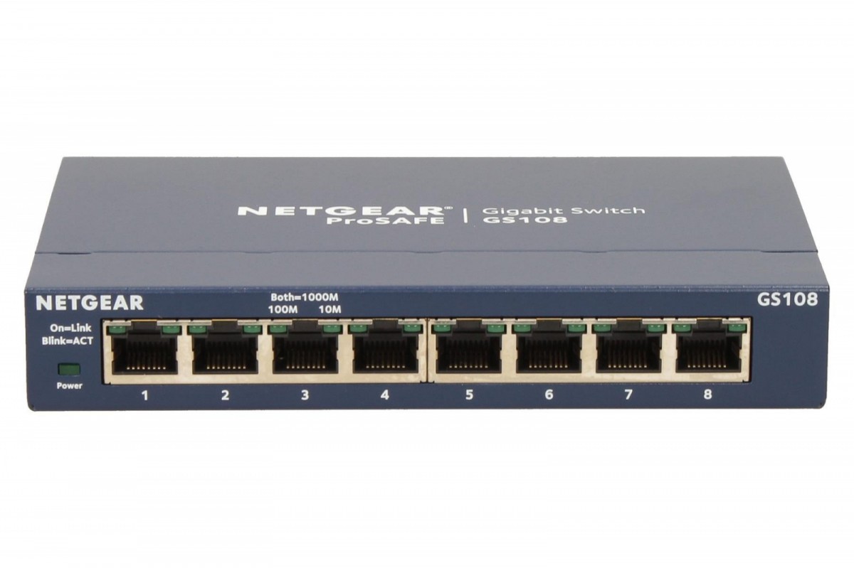 

Switch Unmanaged Plus 8xGE - GS108GE