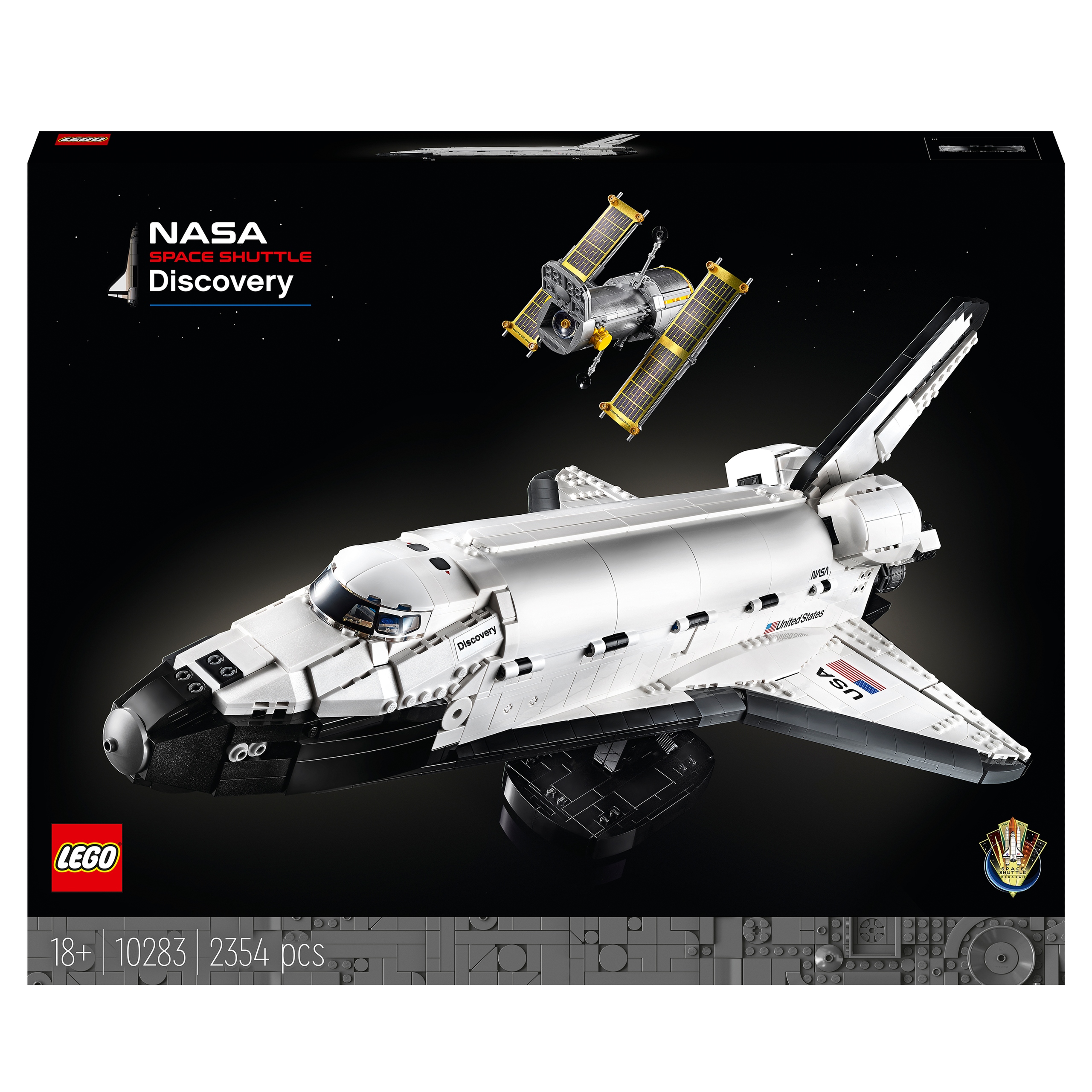 Lego Icons Raketoplán Discovery Nasa 10283