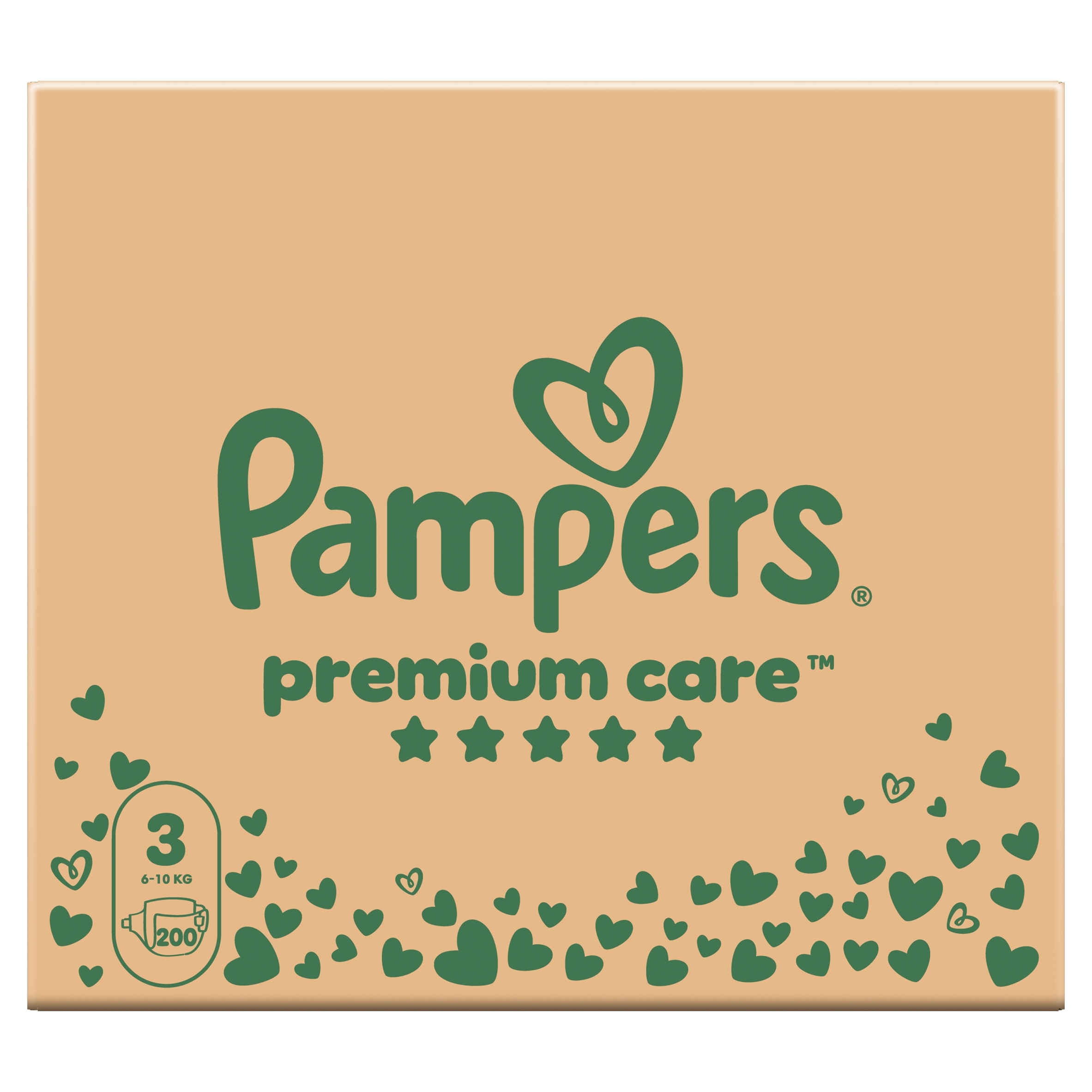 Pampers Premium Care pieluchy jednorazowe rozmiar 3 6-10 kg 200 szt.