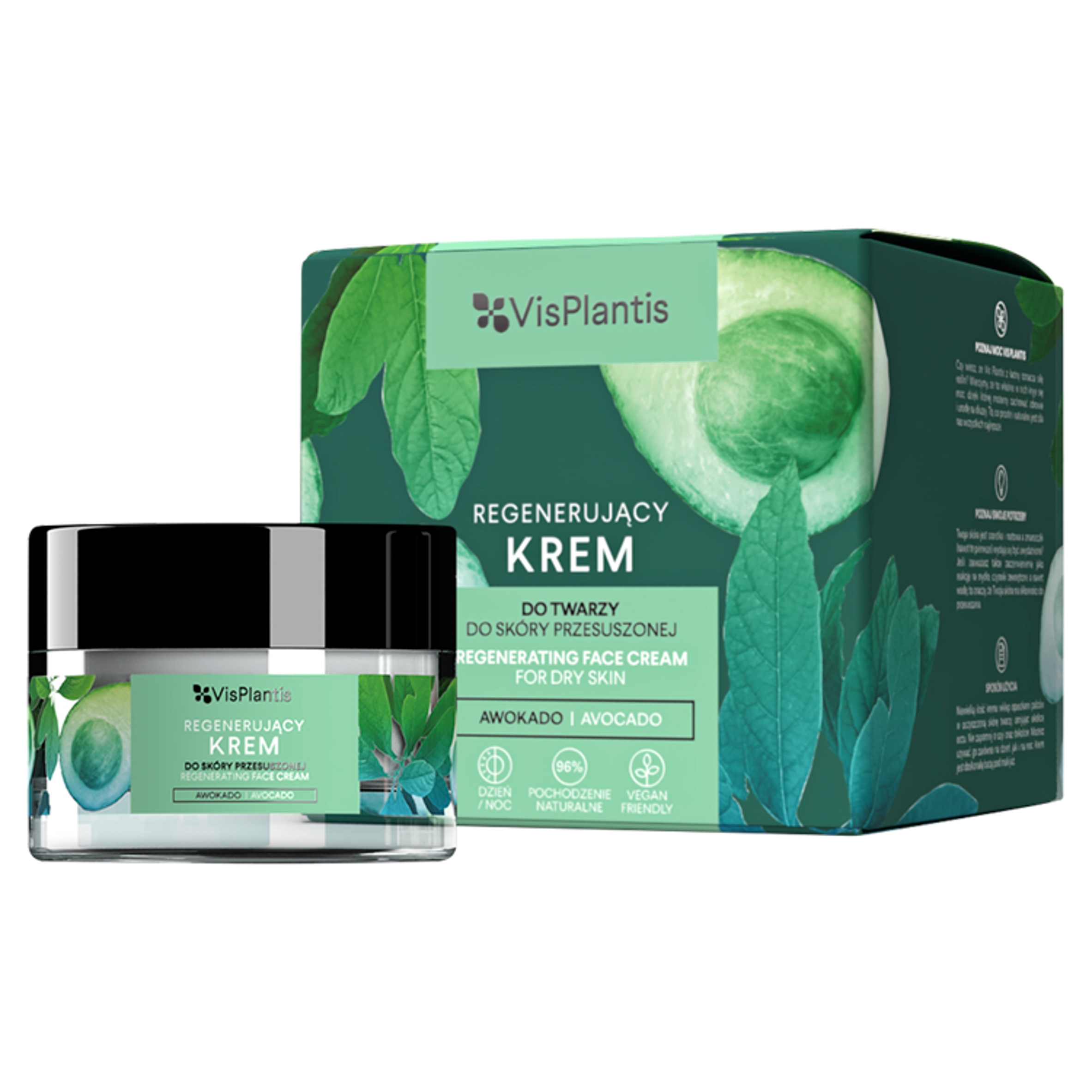 Krem nawilżający do twarzy Vis Plantis dzień i noc
