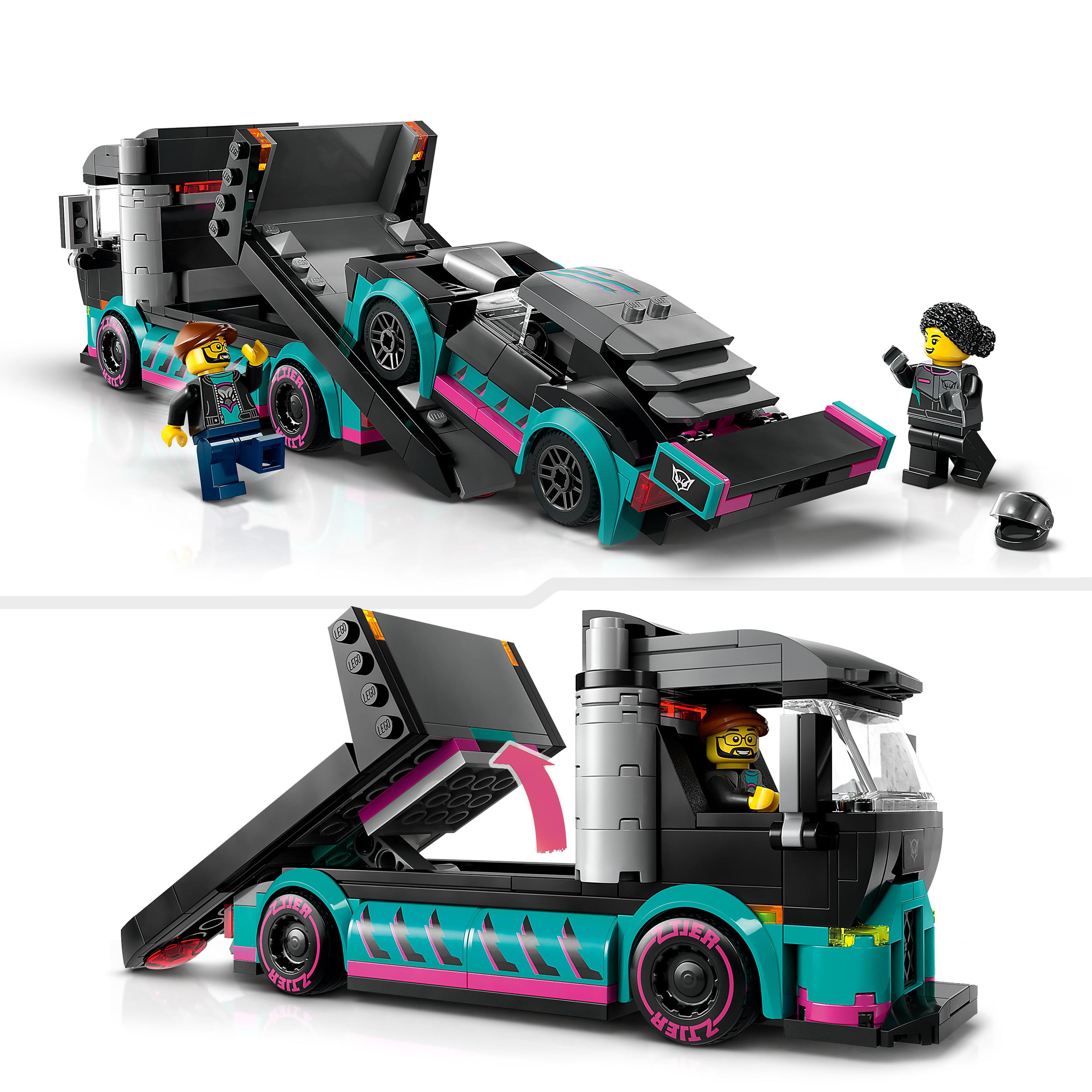 LEGO CITY 60406 SAMOCHÓD WYŚCIGOWY I LAWETA /NOWOŚĆ 2024/ + TORBA PREZENT Marka LEGO