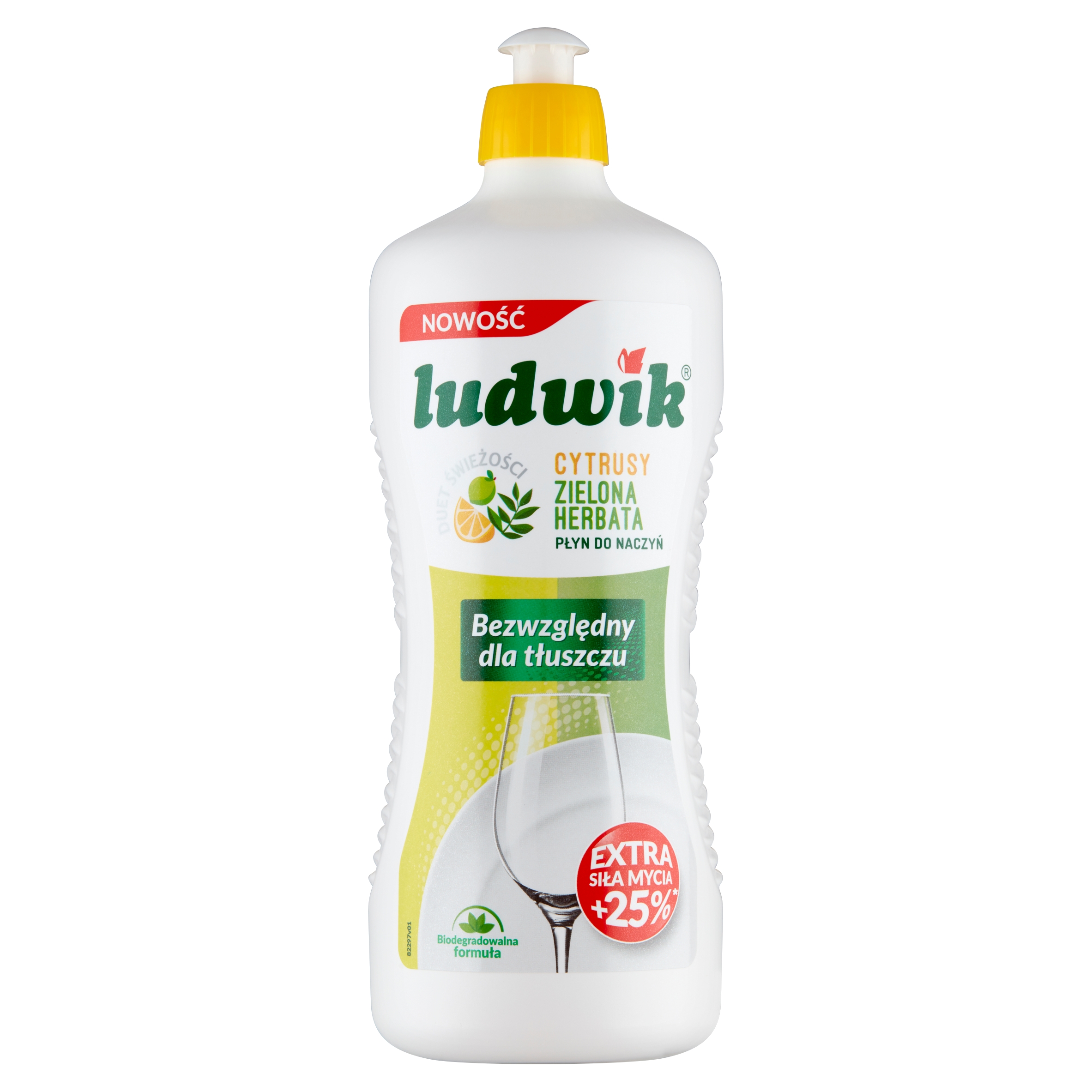 

Ludwik Płyn do mycia naczyń Cytryna Herbata 900ml