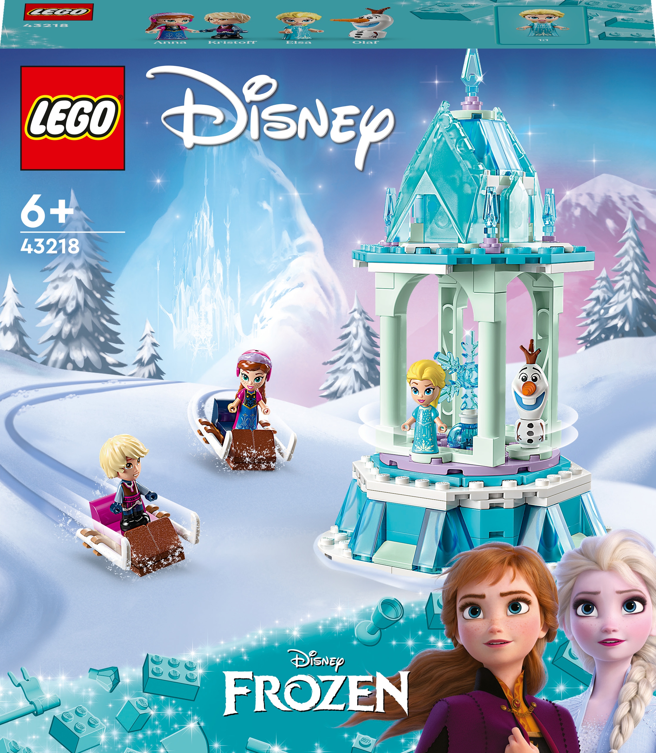 Lego 43218 Disney Princess Kouzelný kolotoč Anny