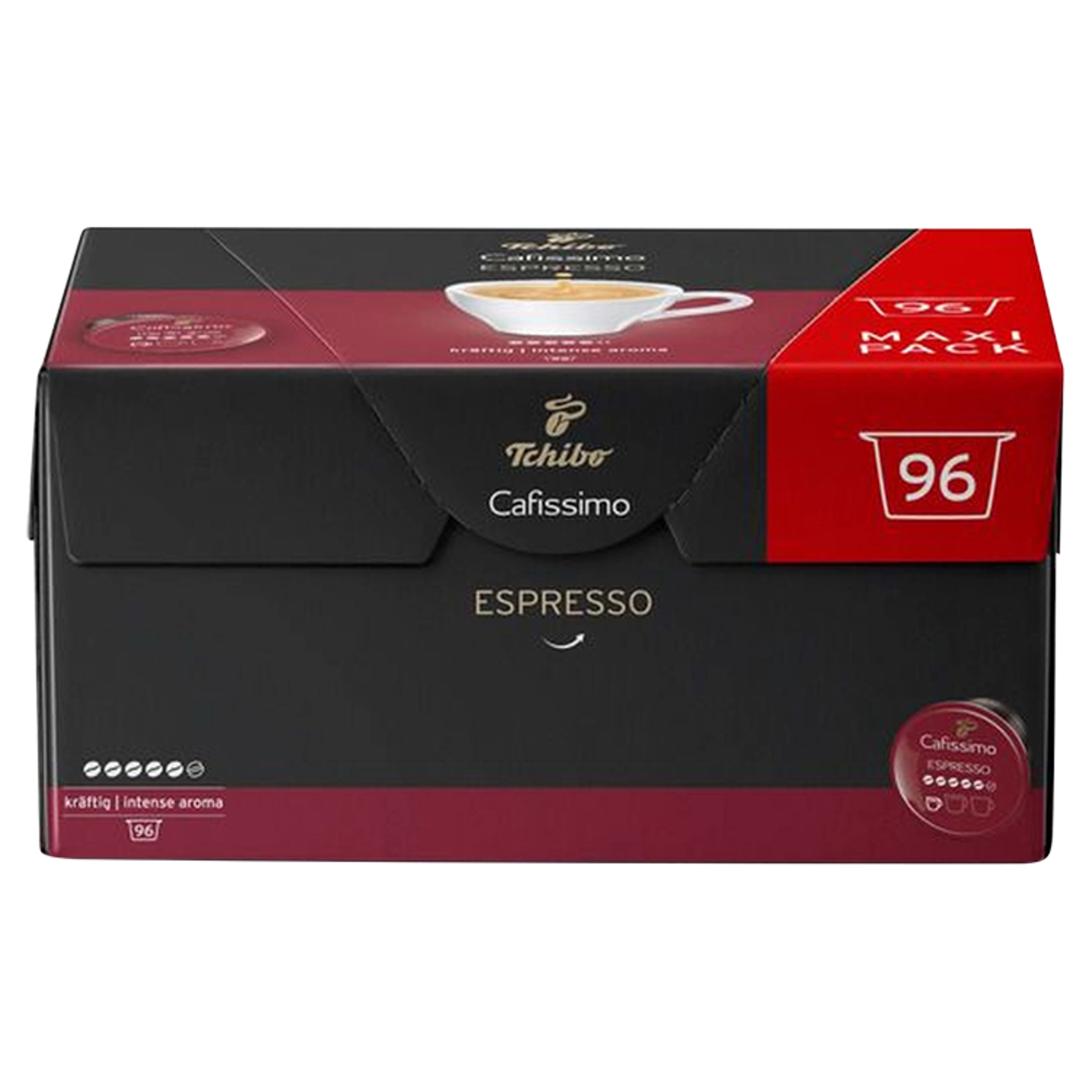 Tchibo Cafissimo Intense Aroma 96 kapsułek Kawa Espresso Arabika Robusta