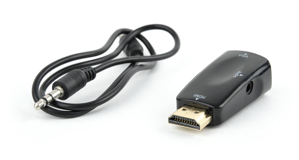 

Konwerter sygnału Hdmi do Vga z gniazdem mini Jack