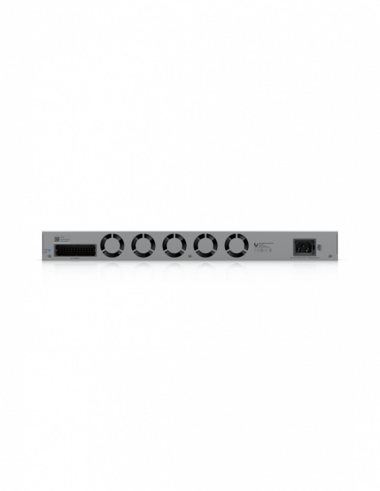 Ubiquiti Layer 3 Etherlighting USW-Pro-XG-48-EU switch with (32) 10 GbE, (16) 2.5 GbE, and (4) 25G SFP28 ports — 12
