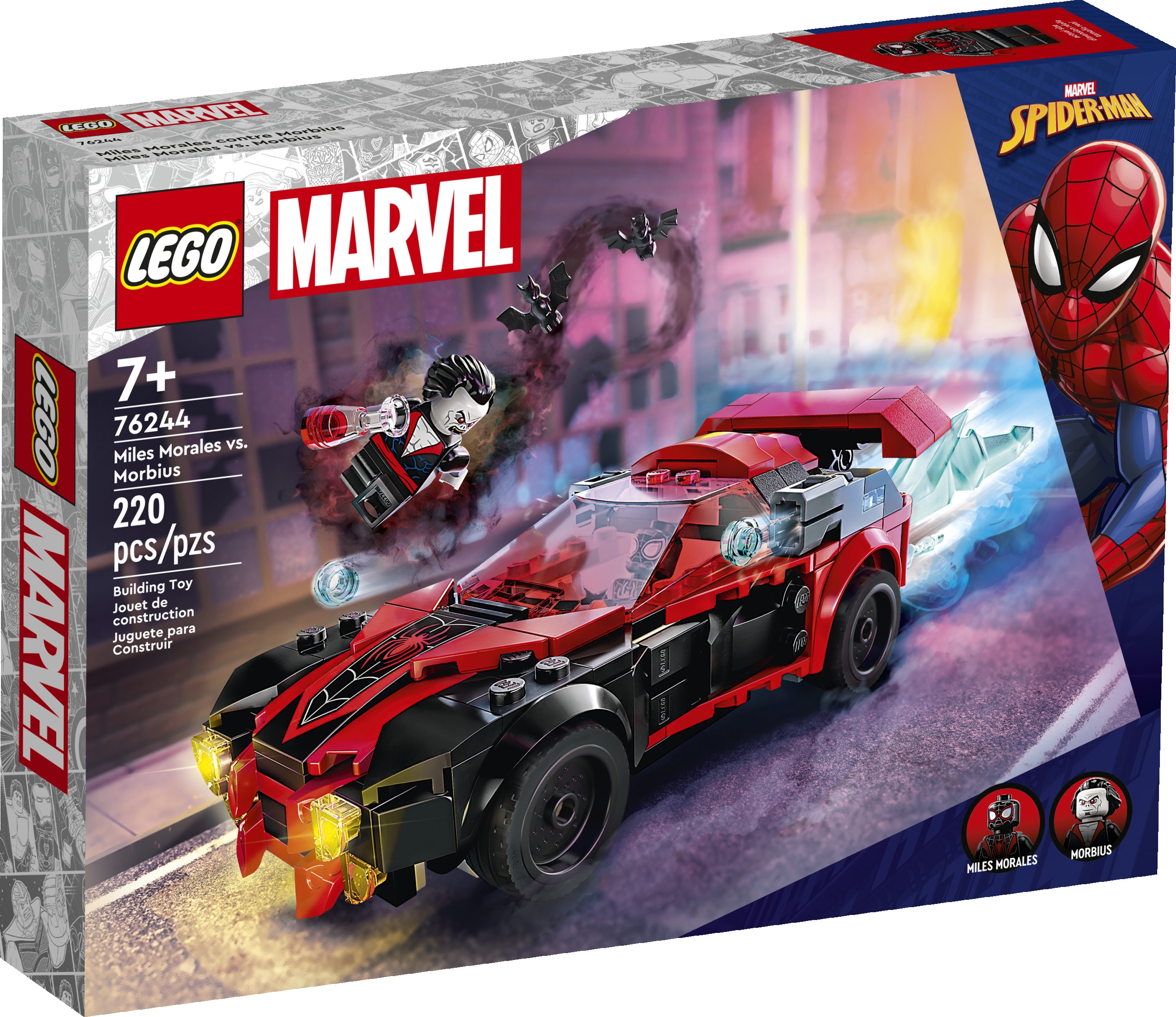 Lego 76244 Marvel Miles Morales versus Morbius Spider-Man Nový