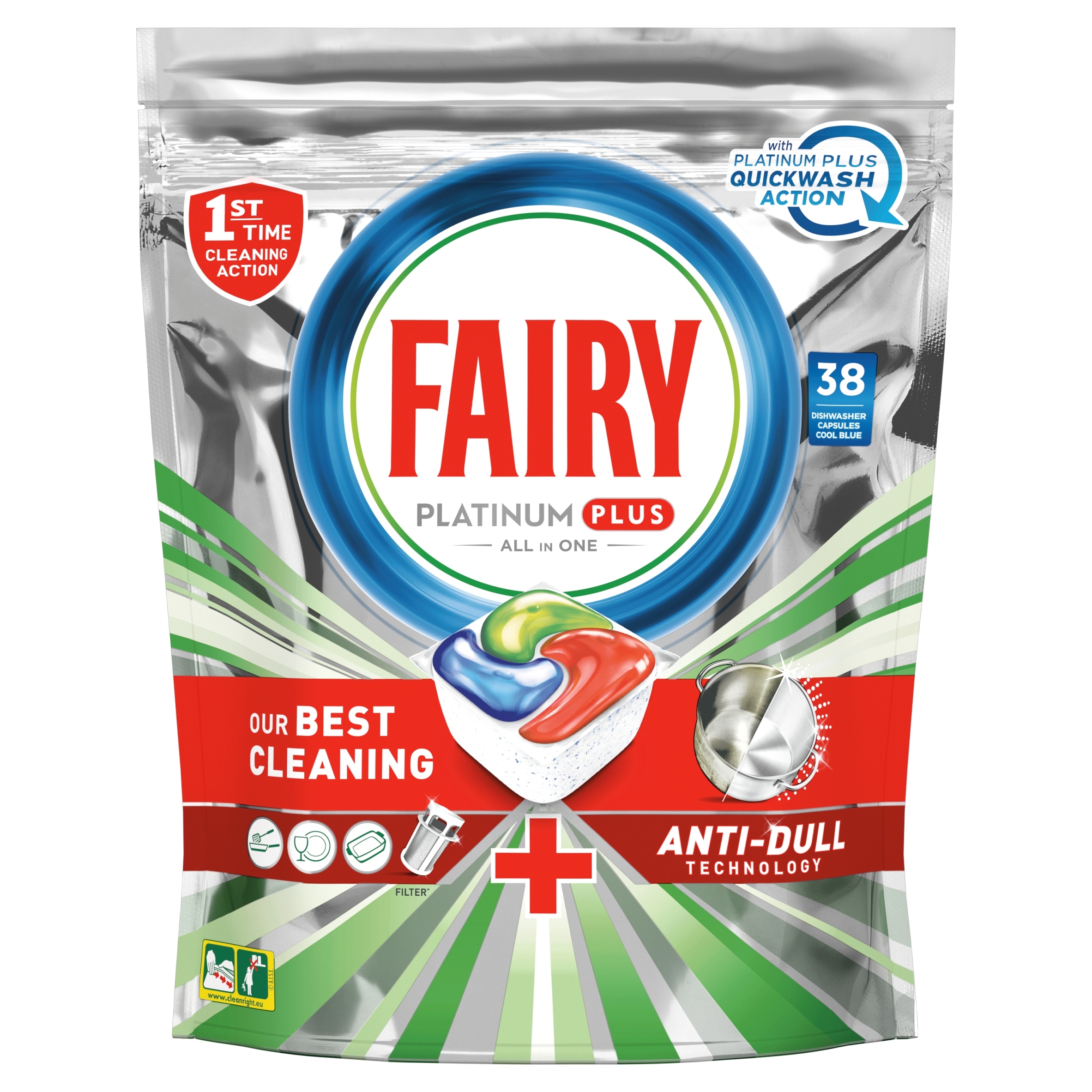 

Kapsułki do zmywarki All in one Fairy 38 szt.