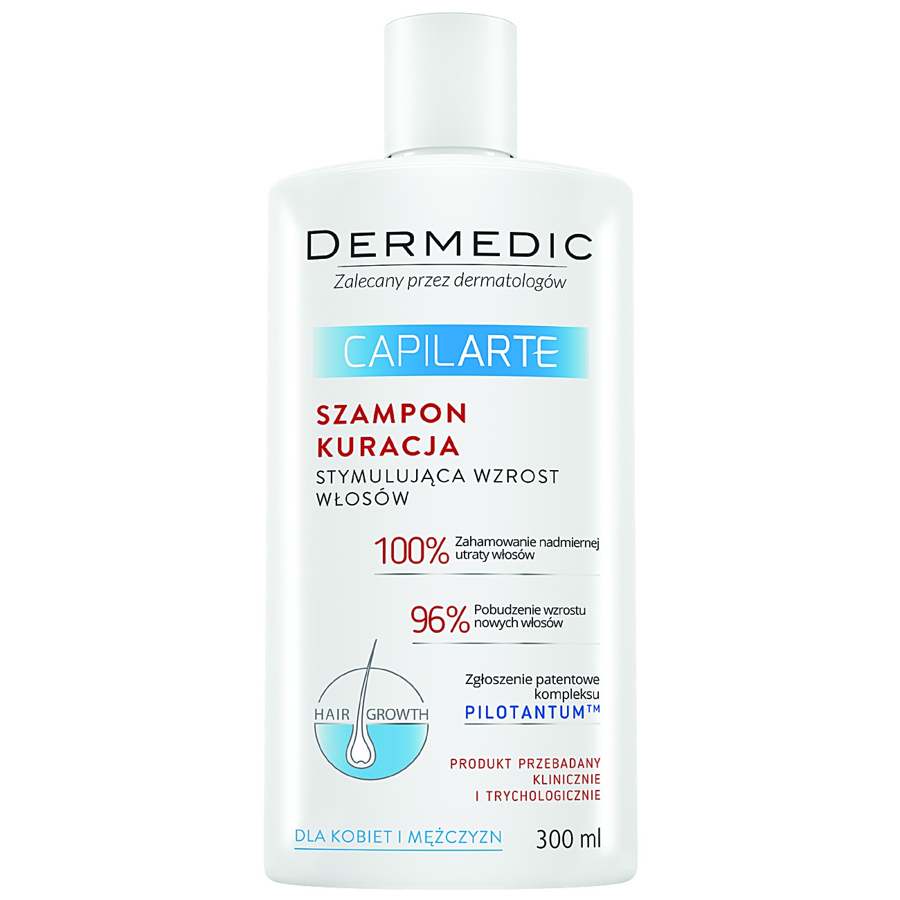 

Dermedic Capilarte szampon 300 ml porost włosów