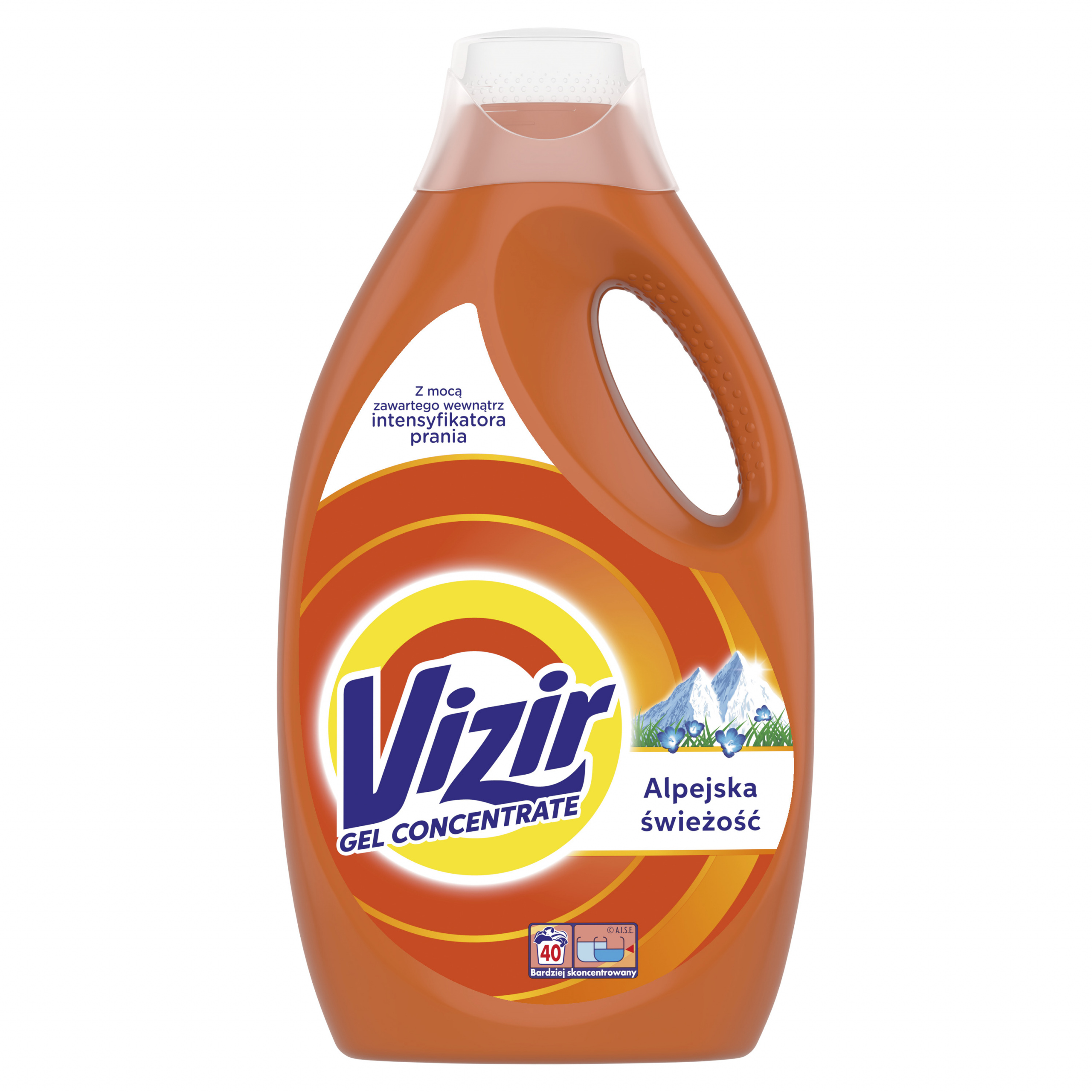 

Vizir, płyn do prania, Alpejska świeżość 2,2 l