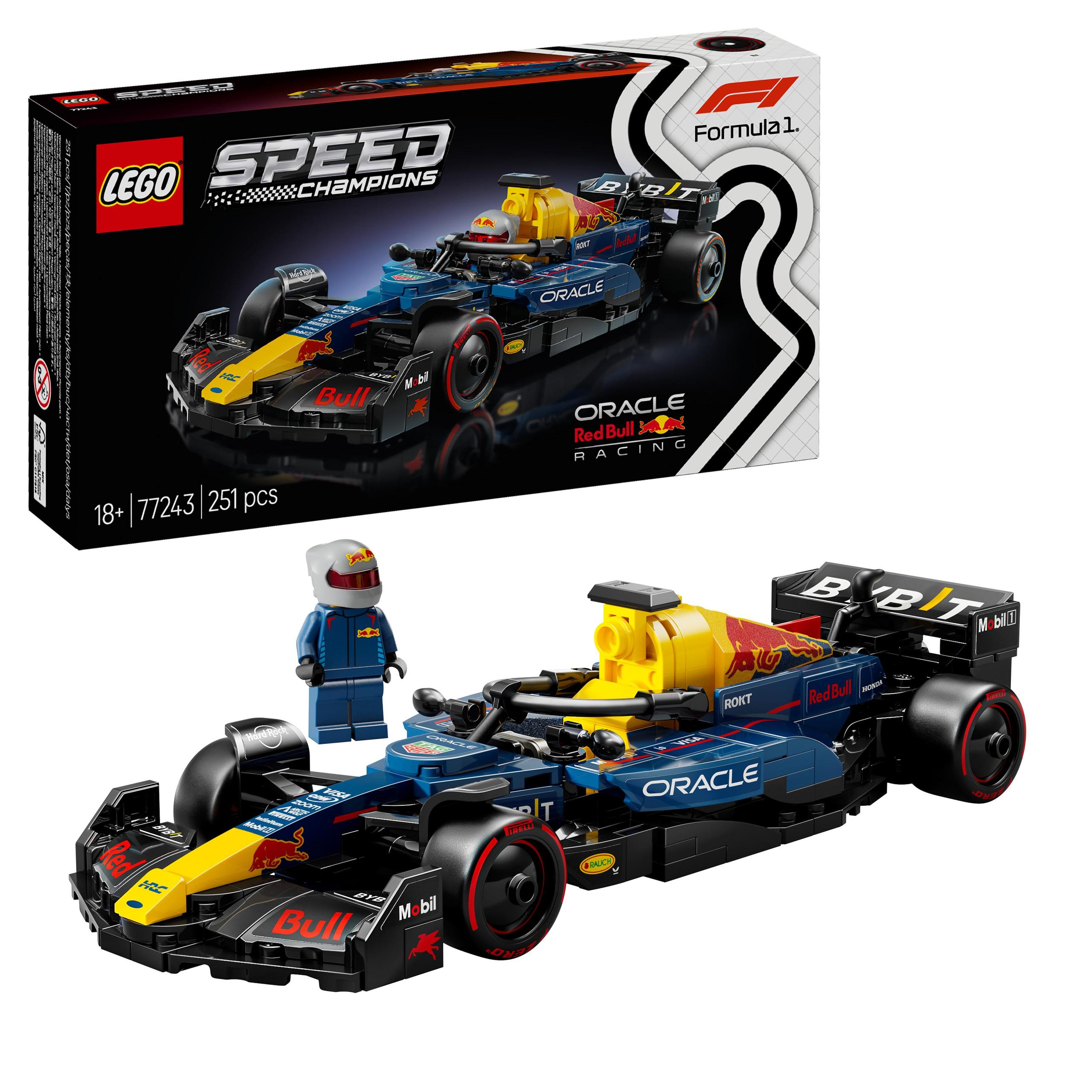 Lego Speed Champions 77243 Formule F1 Oracle Red Bull Racing RB20 Stavebnice
