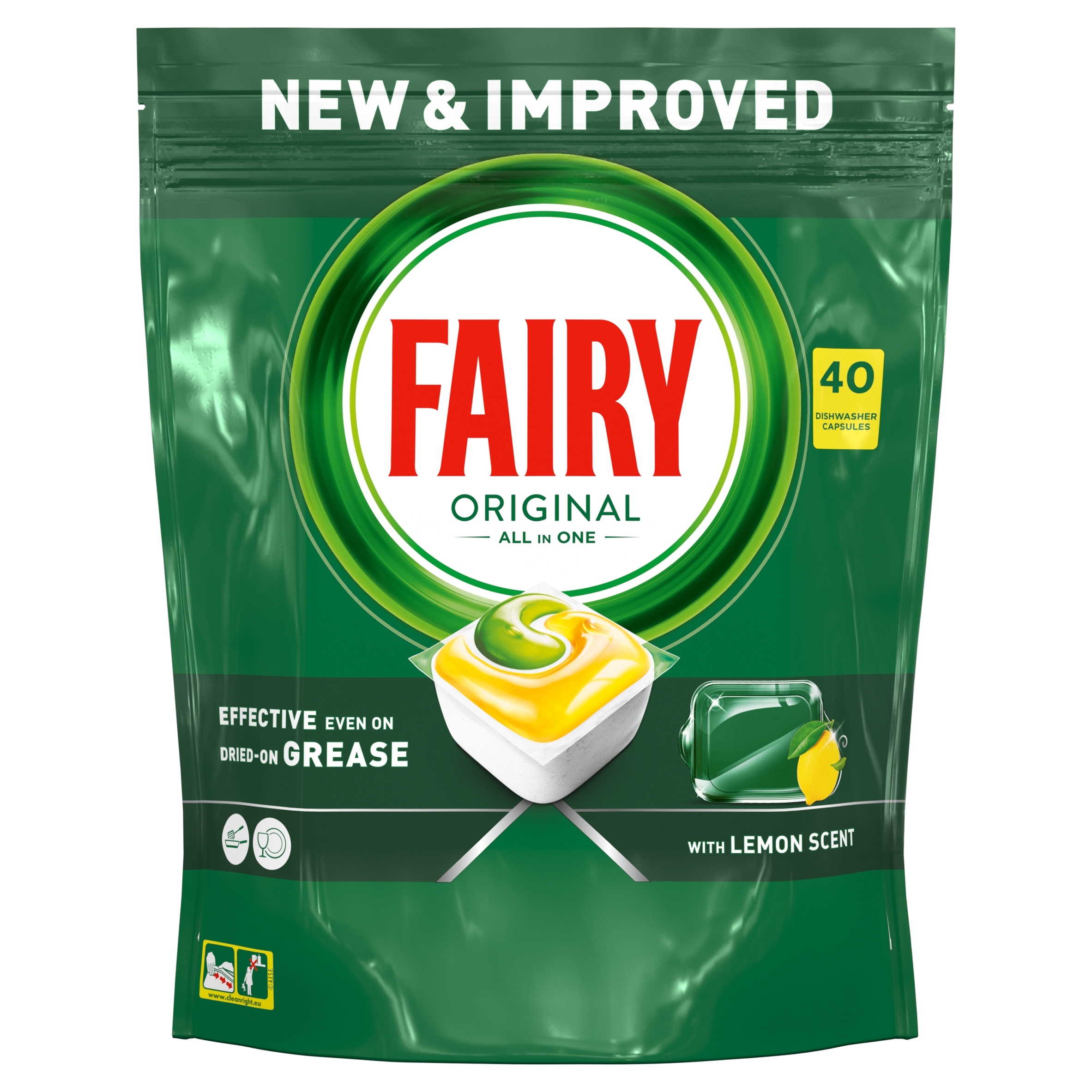 

Fairy Original All-in-One Kapsułki Lemon 40 szt.