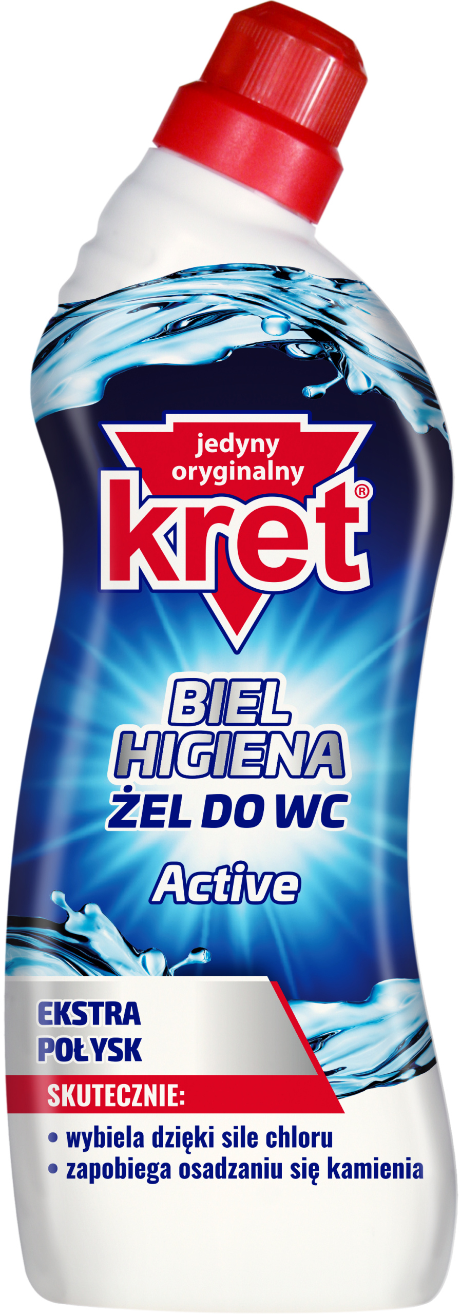 Levně 8X Kret Gel na čištění Wc Active 750 g