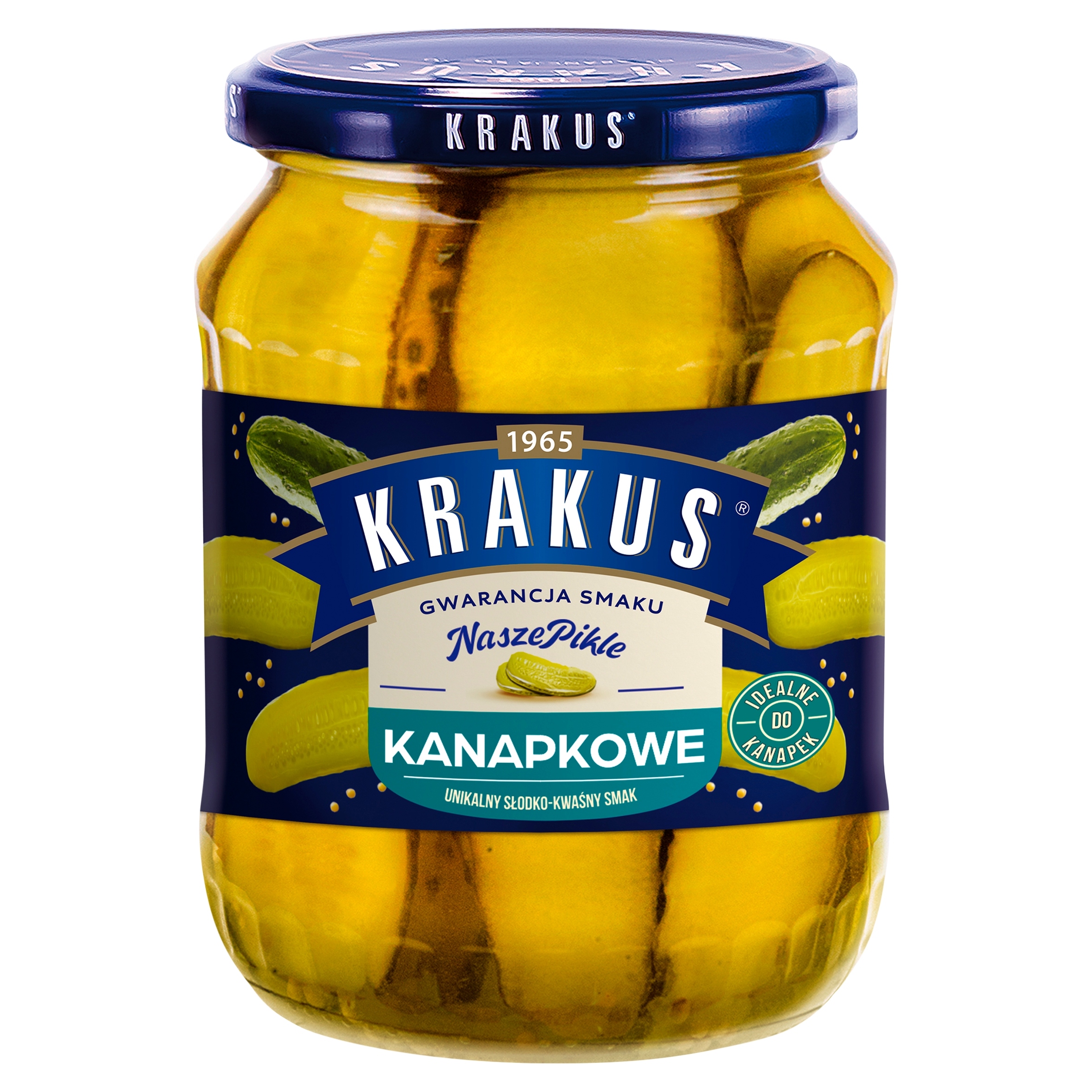 Krakus Konzervované okurky sendvičové 670 g