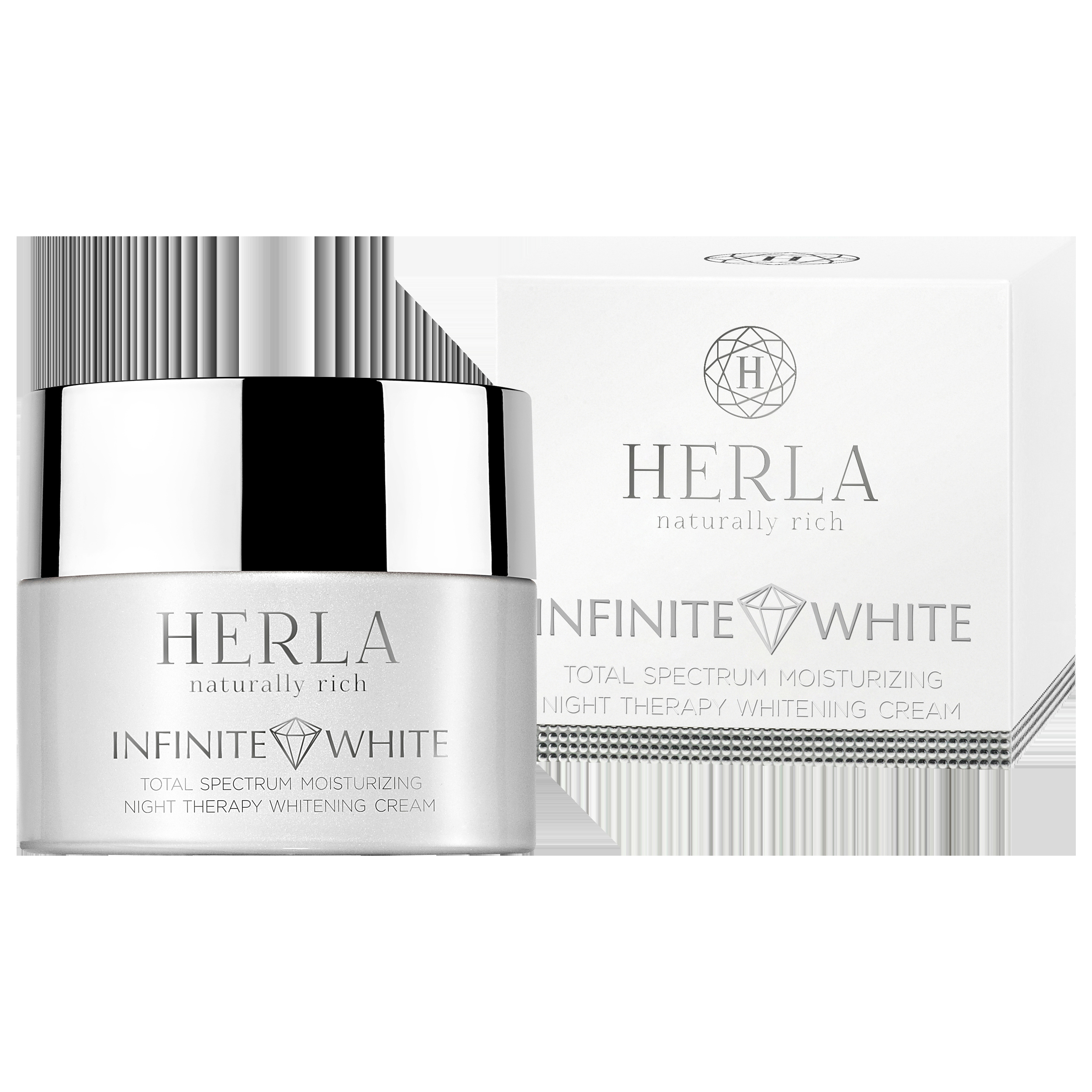 Herla Infinite White Krem na Noc 50 ml