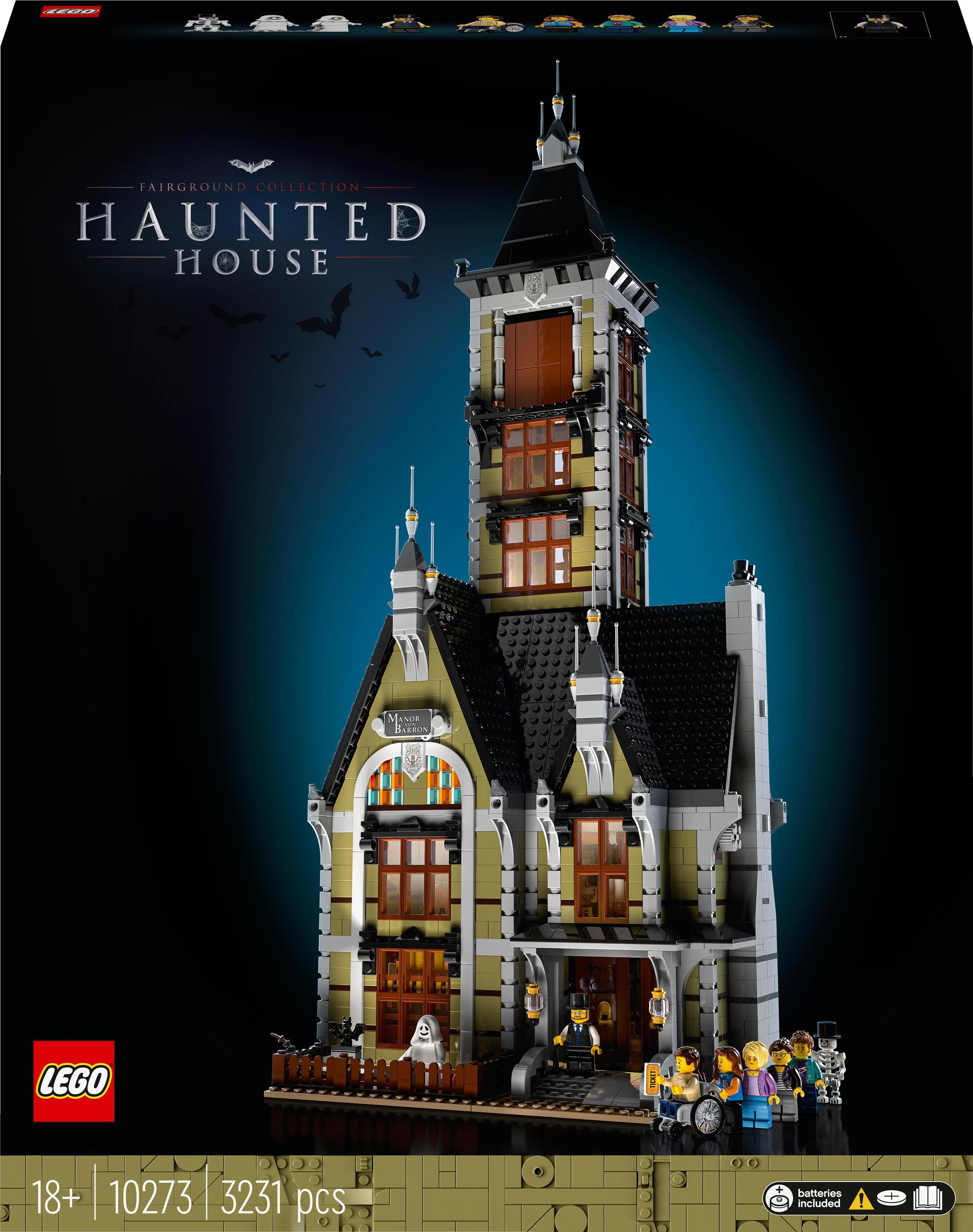 Lego Nová sada 18+ Haunted House Icons 10273 Dům strachu