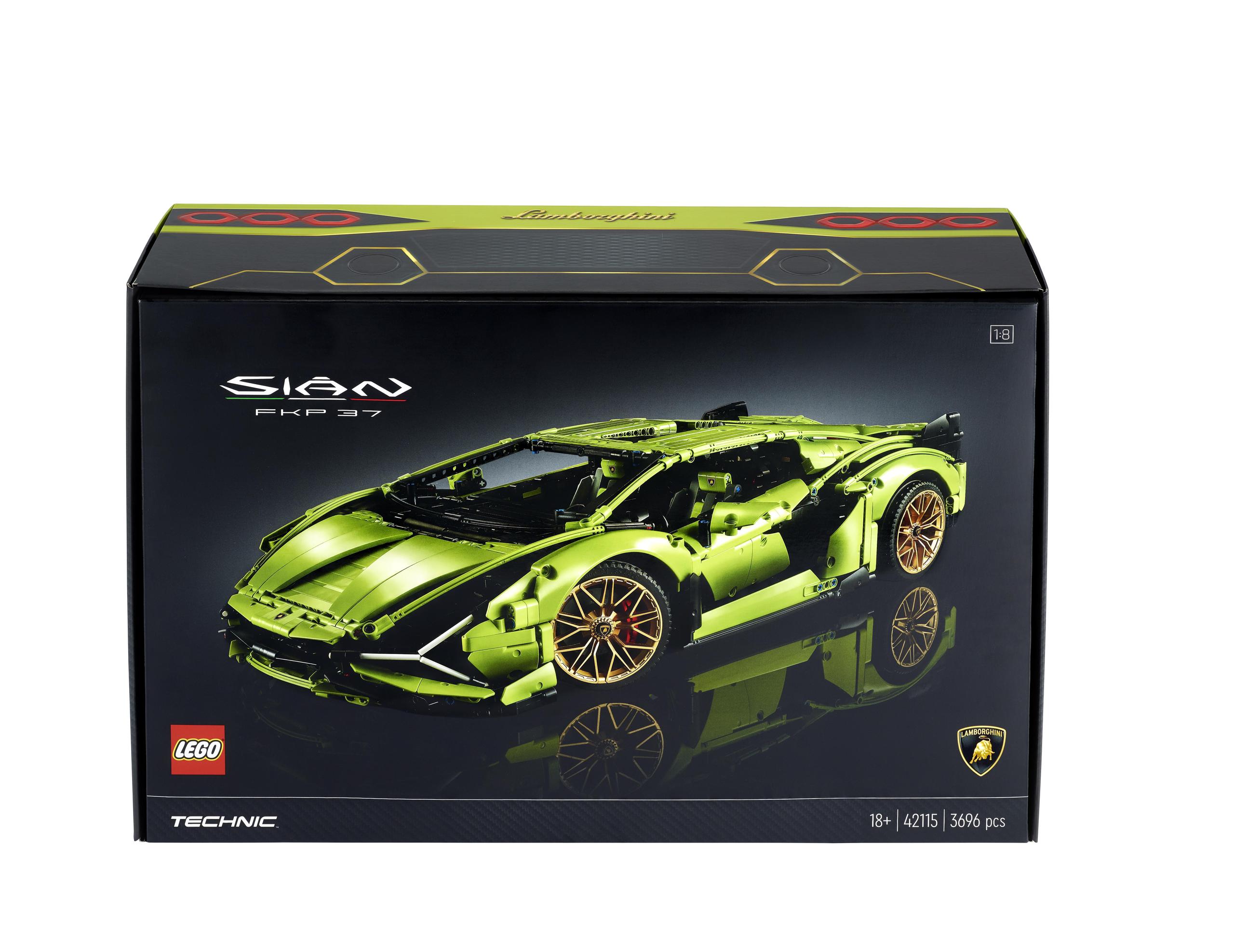 ### Sada kostek Lego Technic 42115 Lamborghini Sian Fkp 37