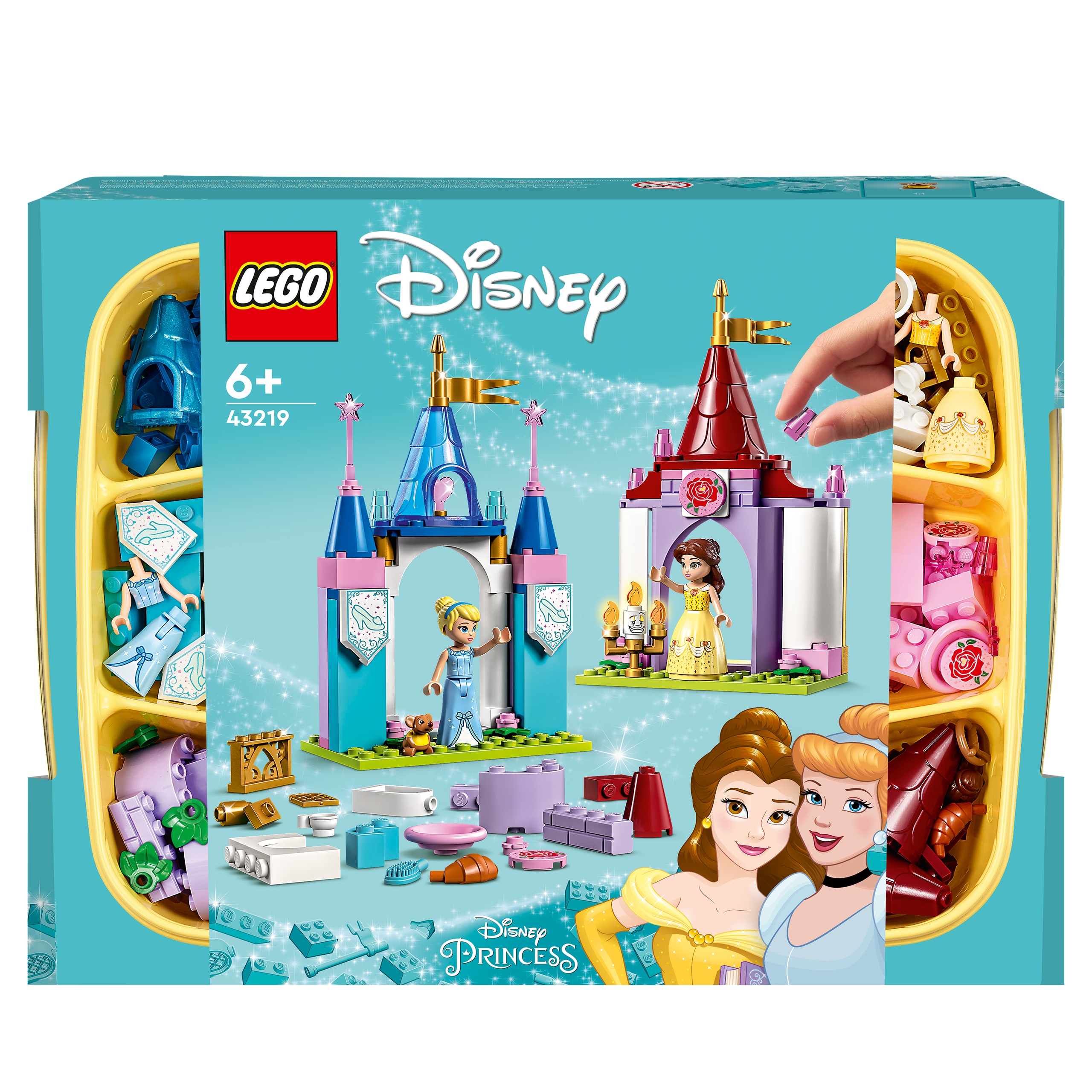 Lego 43219 Disney Princess Kreativní zámky Disney princezen