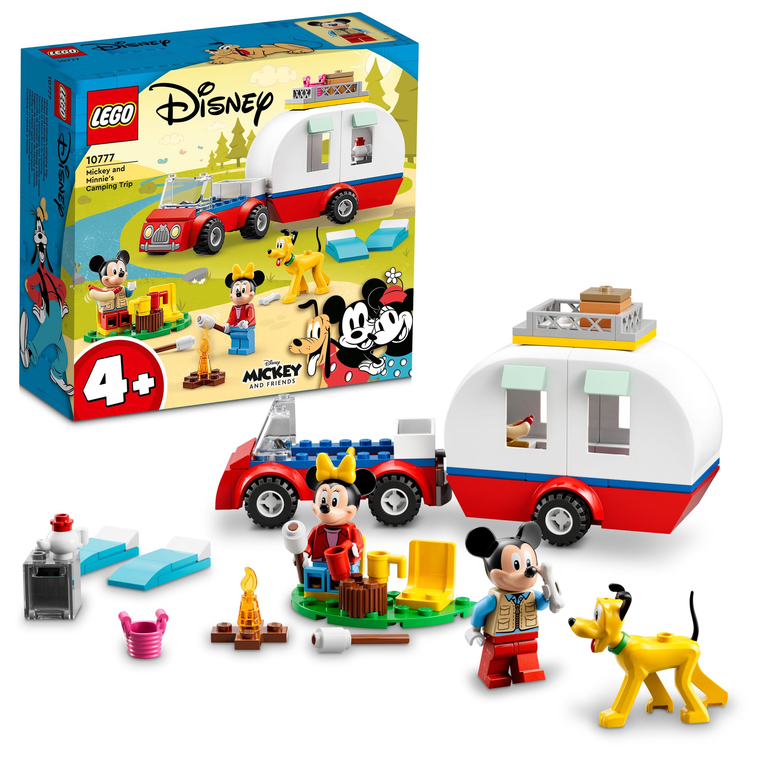 Lego 10777 Disney Mickey Mouse a Minnie v bivaku