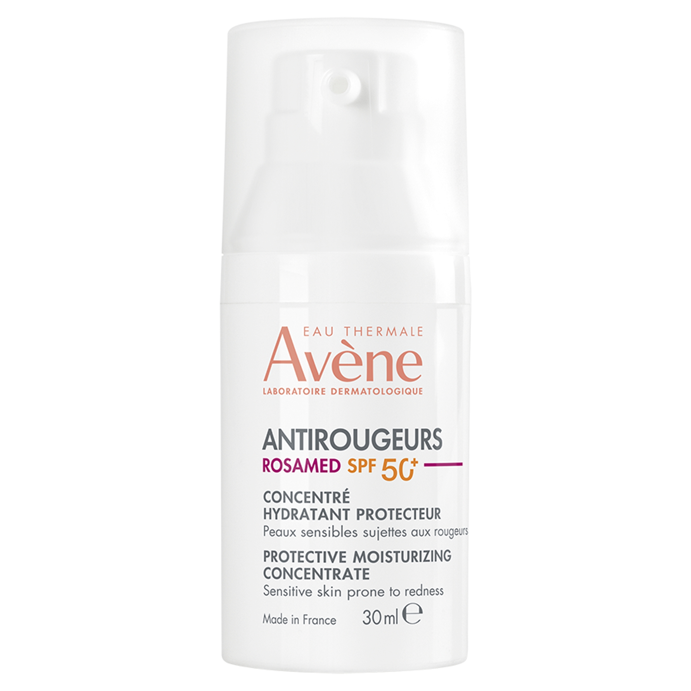 Avène Antirougeurs Rosamed Koncentrat nawilżająco-ochronny Spf 50+ 30 ml