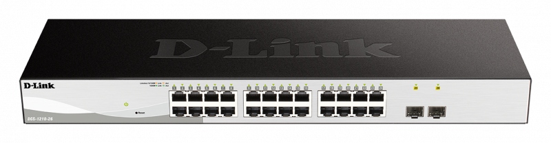 

DGS-1210-26 Switch Smart 24xGbE 2xSFP