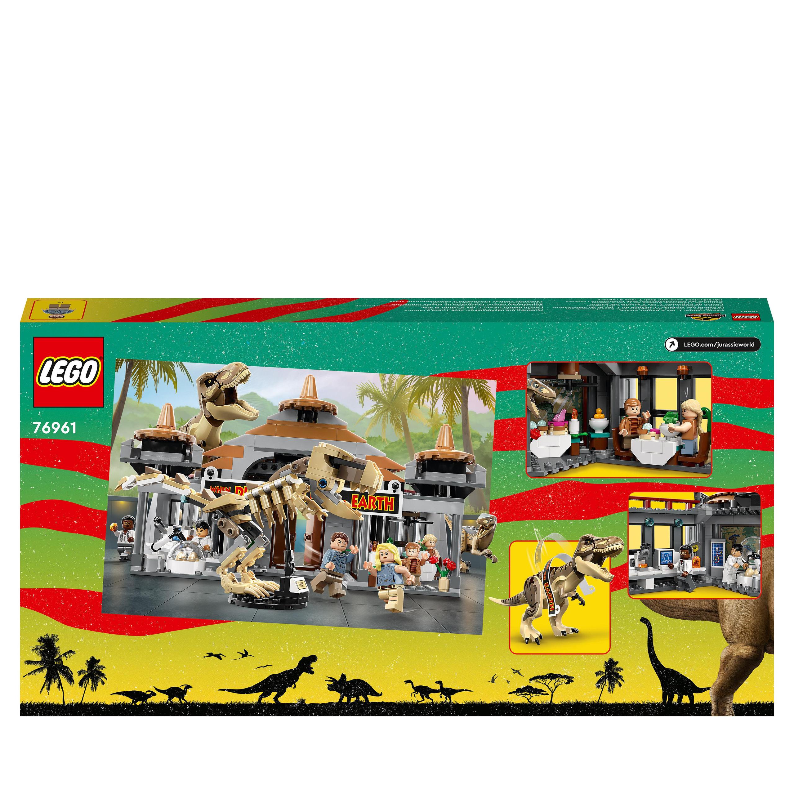 LEGO 76961 Jurassic World Atak tyranozaura raptora Marka LEGO