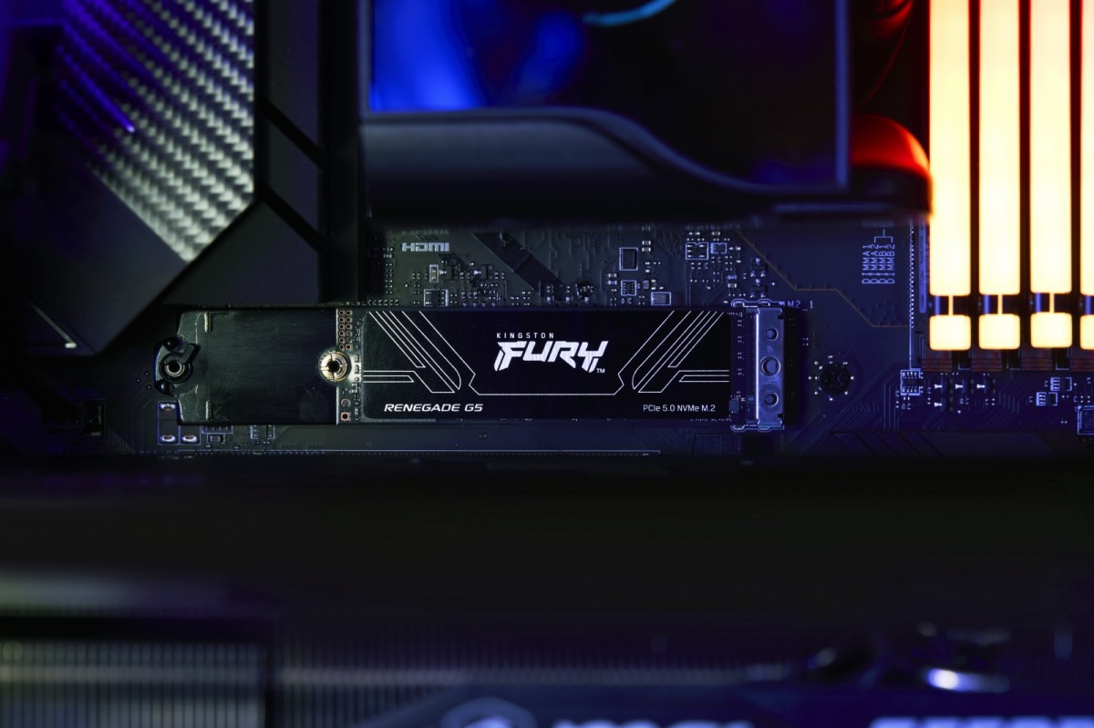 KINGSTON 1024GB FURY Renegade G5 PCIe 5.0 M.2 NVMe SSD — 10