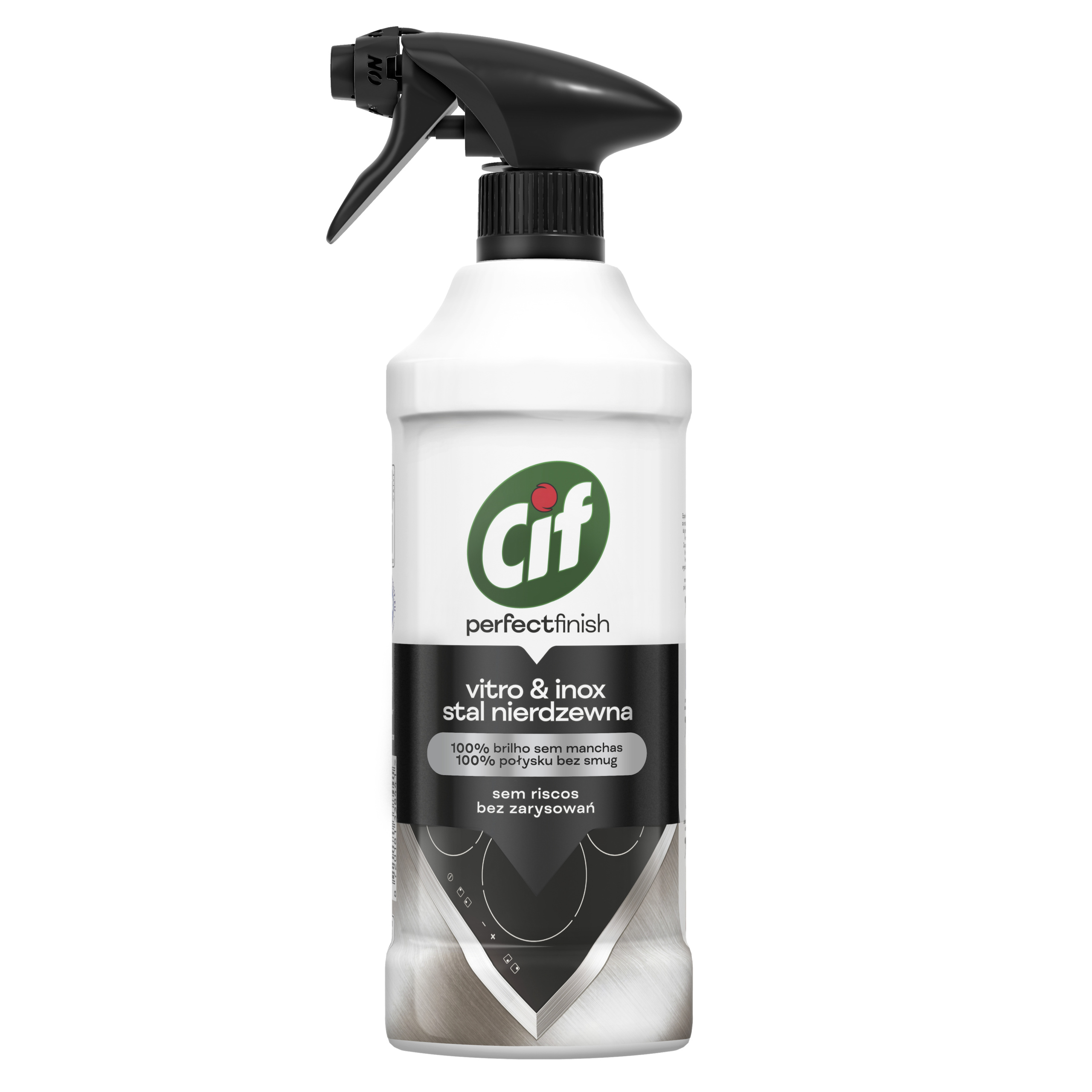 Spray Cif Perfect Finish do czyszczenia STALI NIERDZEWNEJ I OKAPÓW 435 ml