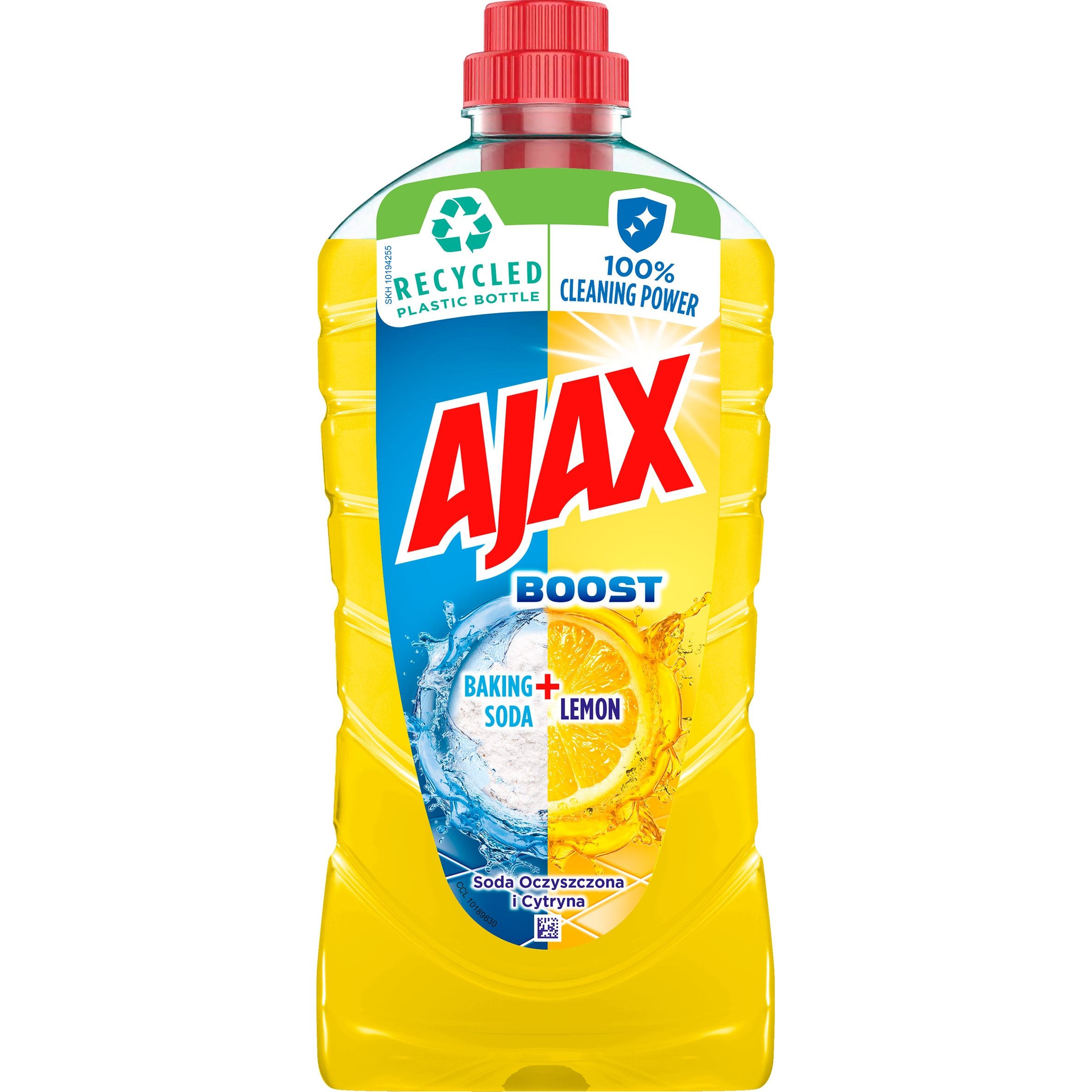 

Ajax płyn uniwersalny backing soda i cytryna 1L