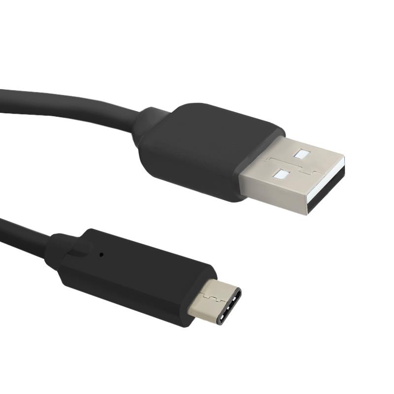 Kabel Usb 2.0 Qoltec A męski/ Usb 3.1 typC Męski 0,25m