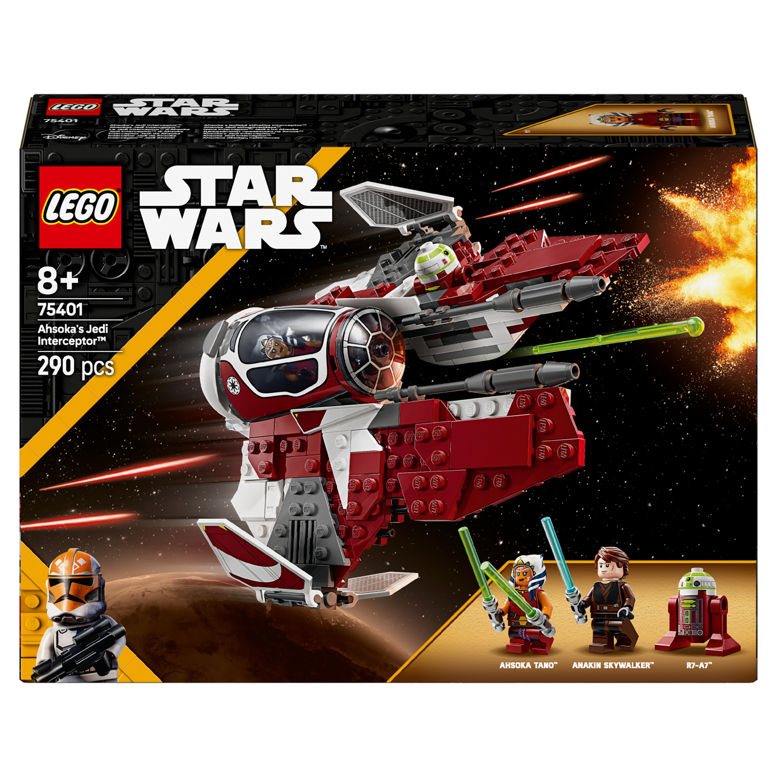 LEGO Star Wars 75401 Interceptor Jedi Ahsoki