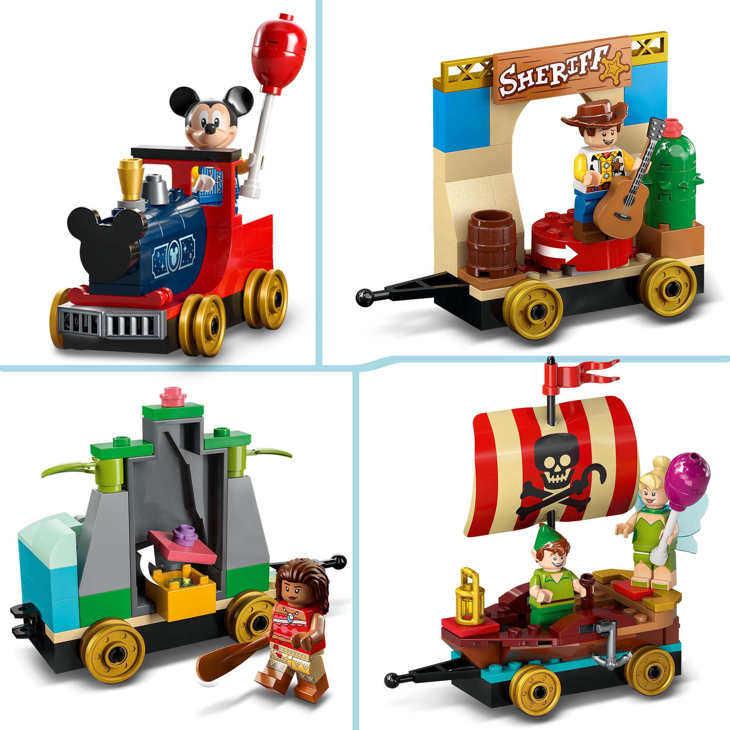 LEGO DISNEY 43212 POCIĄG PEŁEN ZABAWY Waga produktu z opakowaniem jednostkowym 1 kg