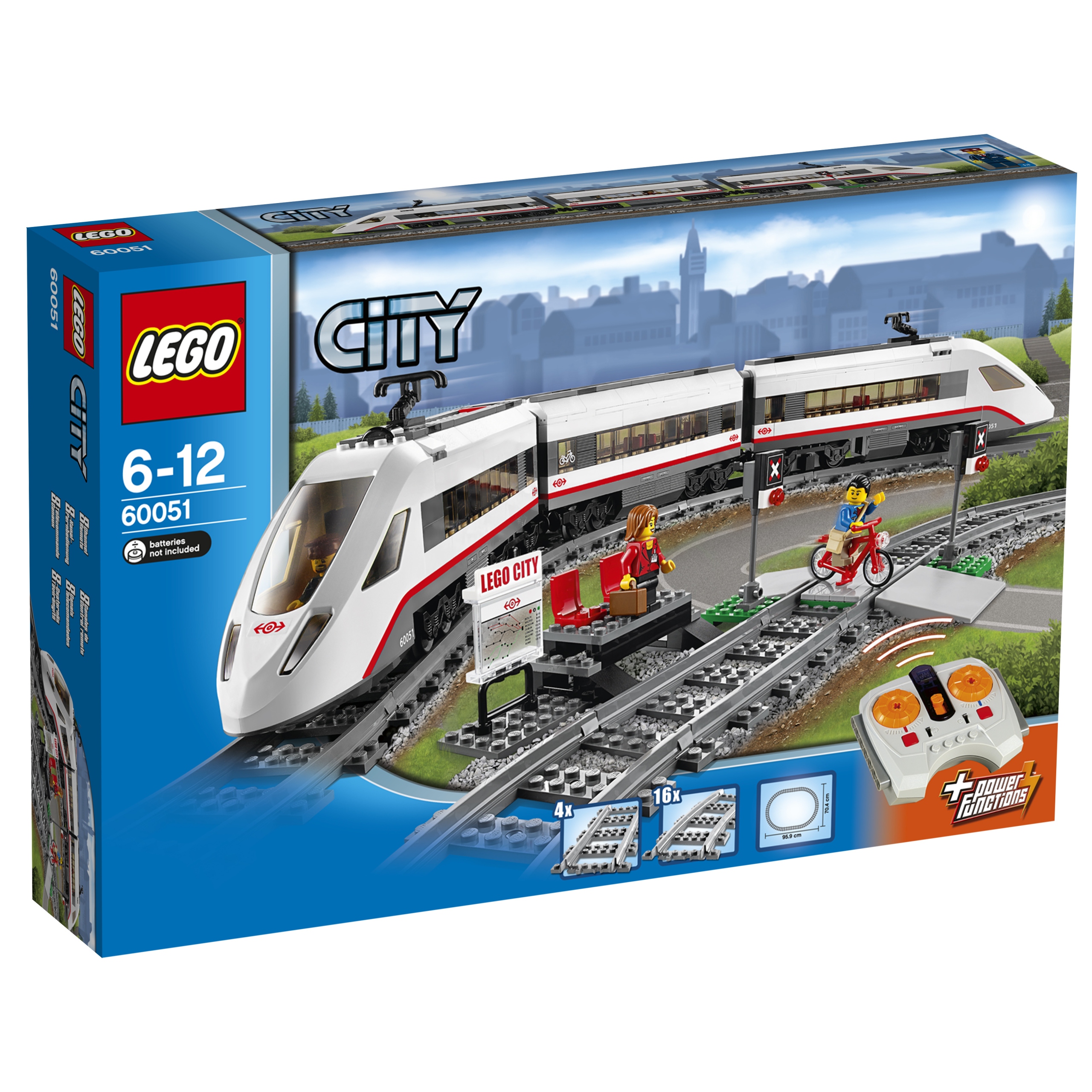 Lego 60051 City Superrychlý osobní vlak