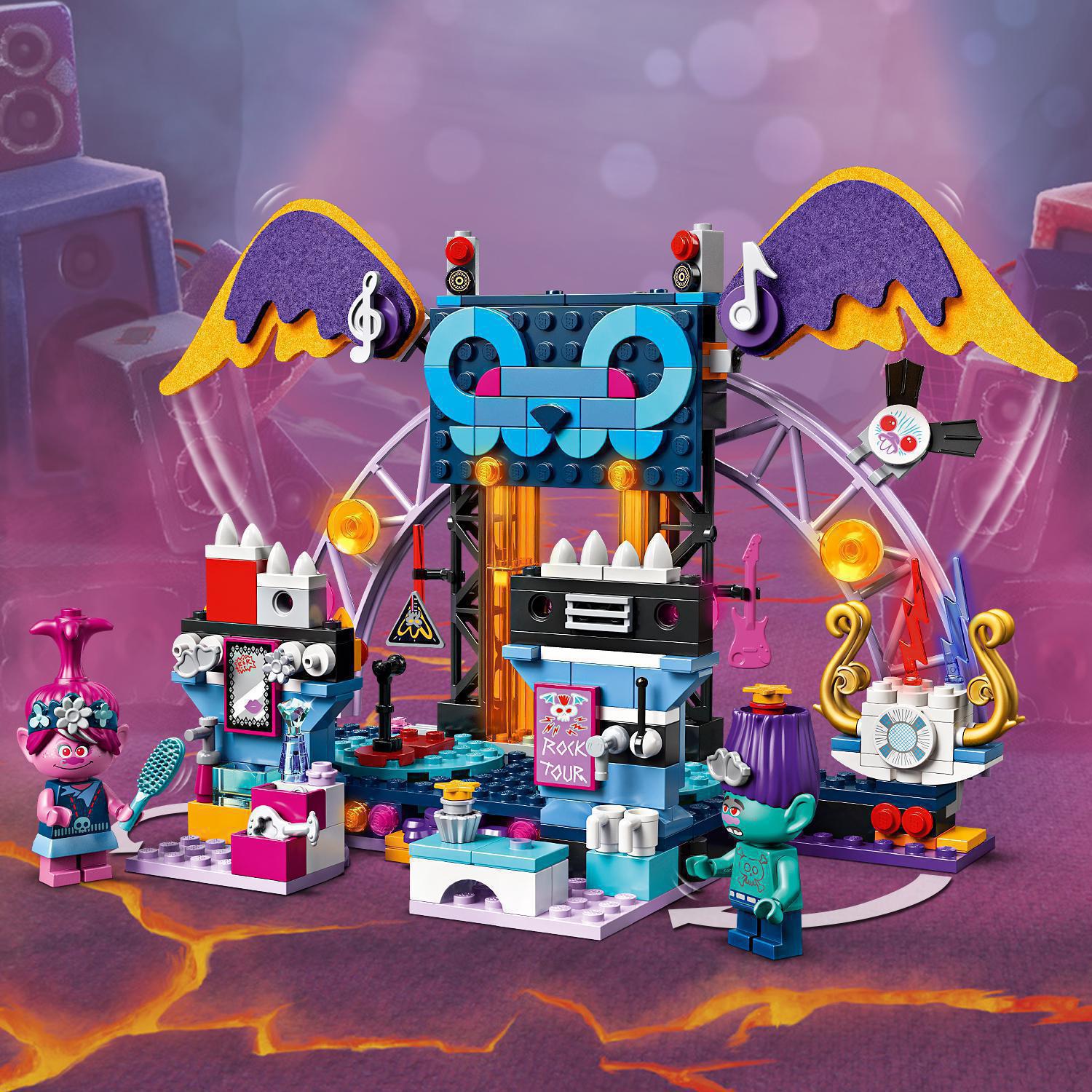 LEGO Trolls 41254 Koncert w Volcano Rock City Liczba elementów 387 szt.