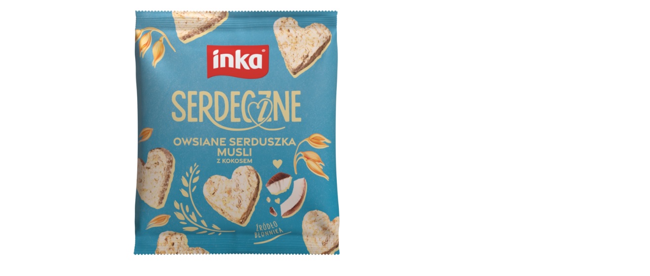 Levně 13 x Inka Srdíčková ovesná srdíčka musli s kokosem 50 g