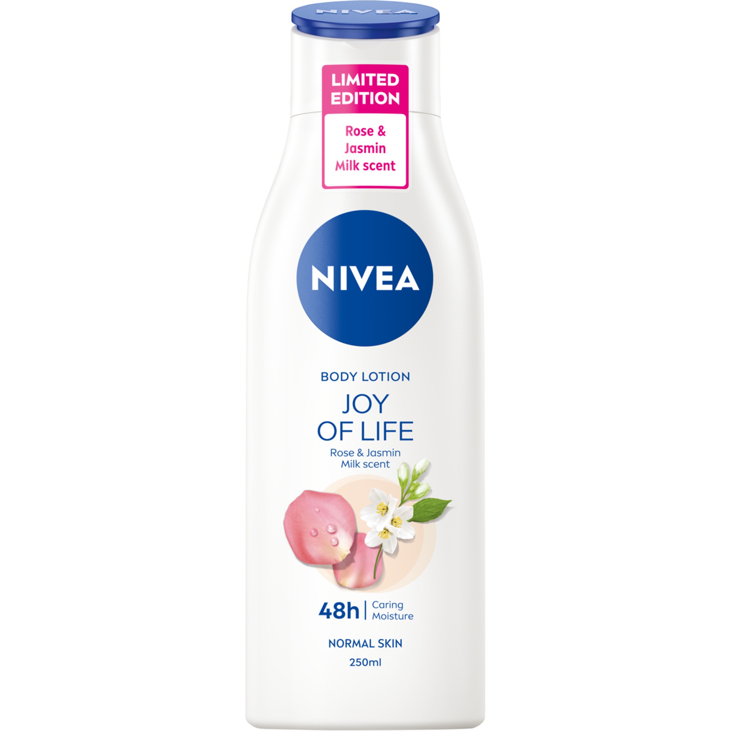 NIVEA Telové mlieko Joy of Life (Sensual Rose) Limited Edition, 250 ml