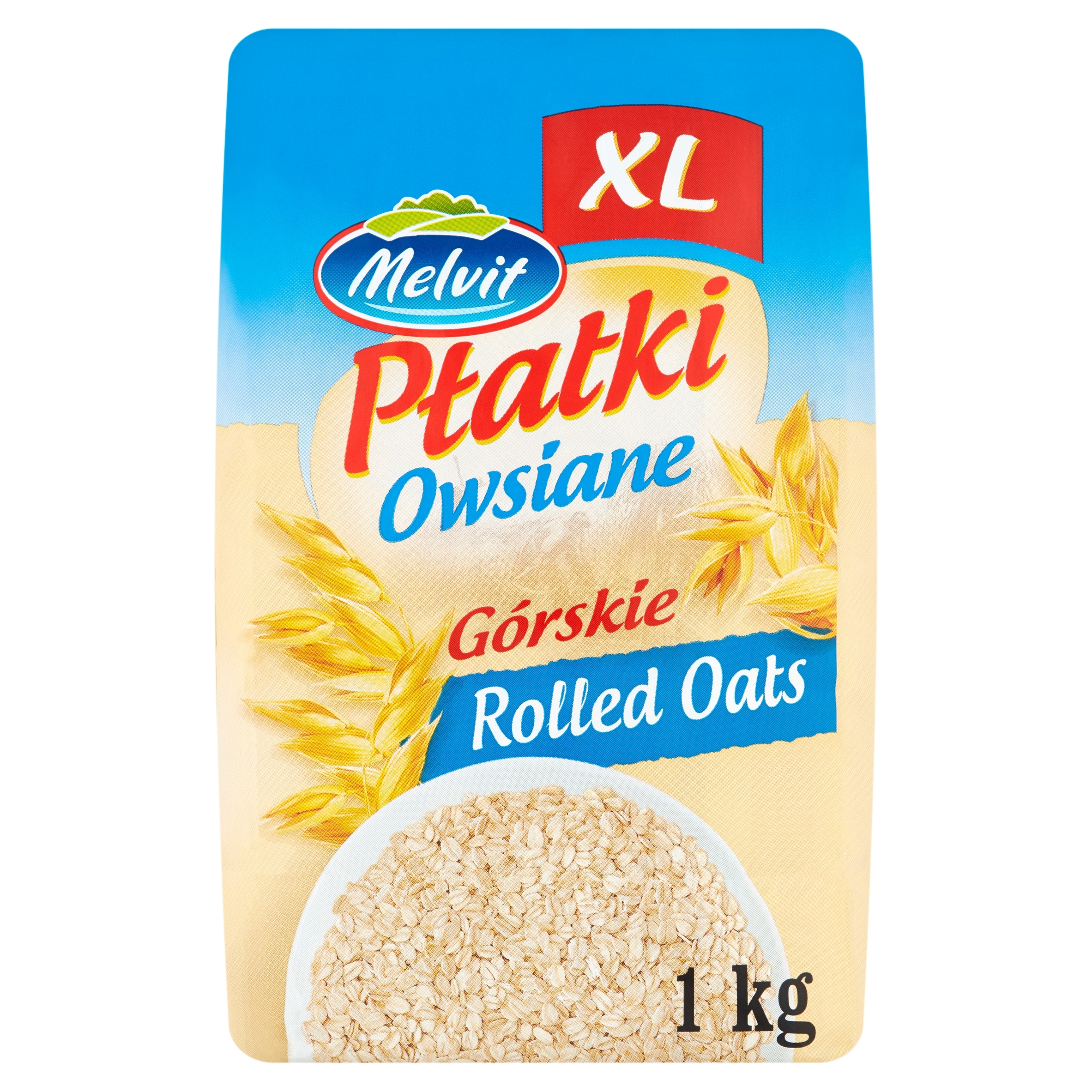 Melvit Ovesné vločky horské XL 1 kg