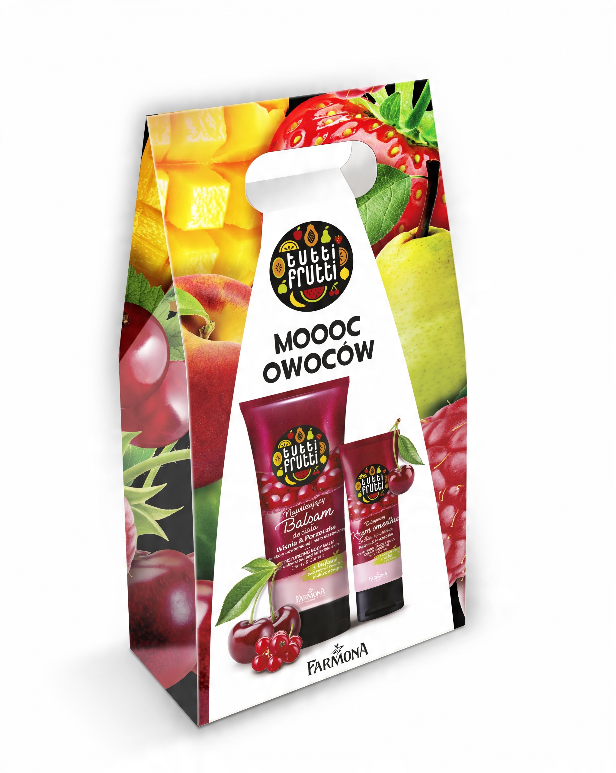 

Tutti Frutti Zestaw Balsam Krem Wiśnia Porzeczka