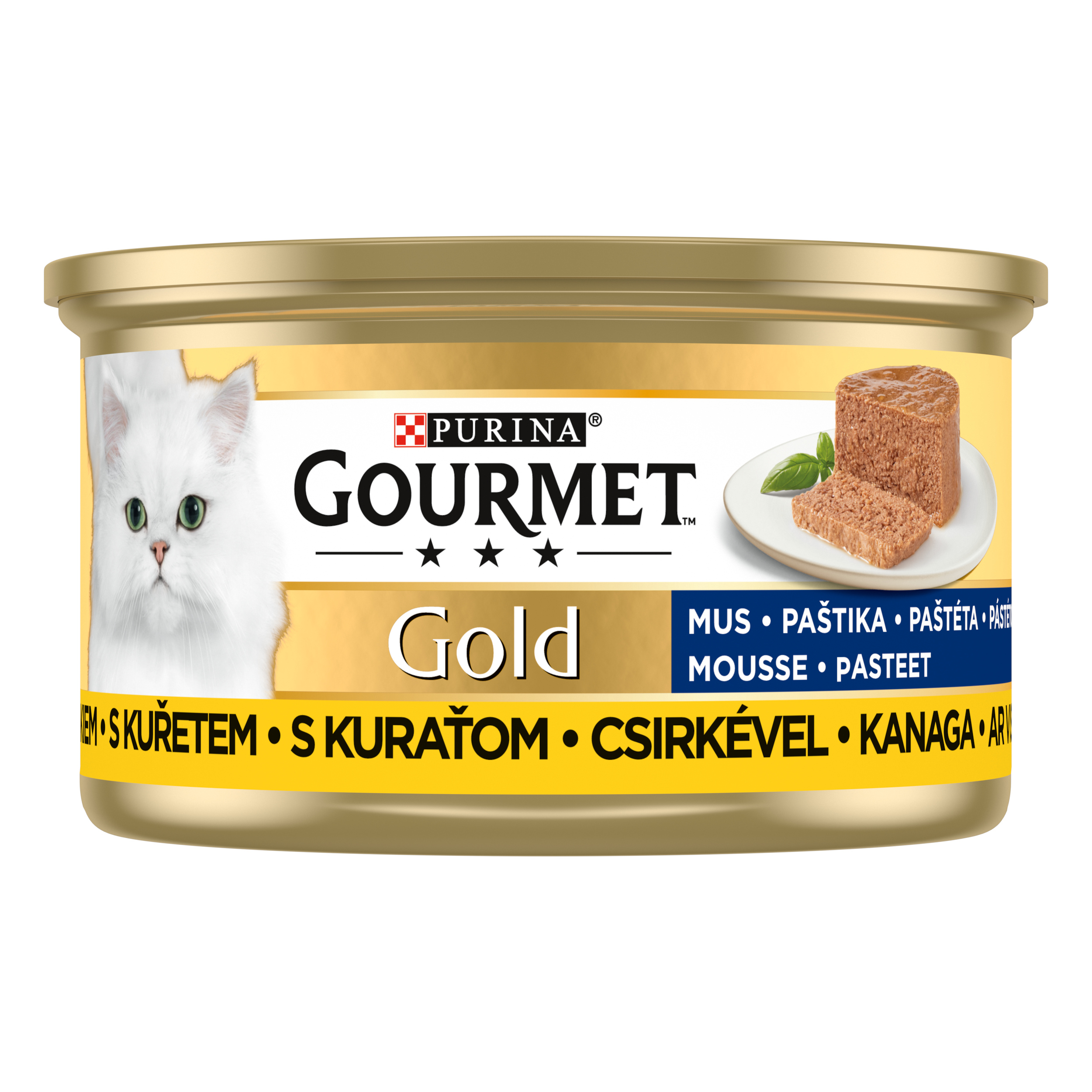 Levně 17X Purina Gourmet Gold Pěna s kuřecím masem 85 g