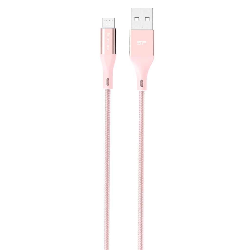 KABEL MICROUSB - USB BOOST LINK LK30AB NYLON 1M 2.