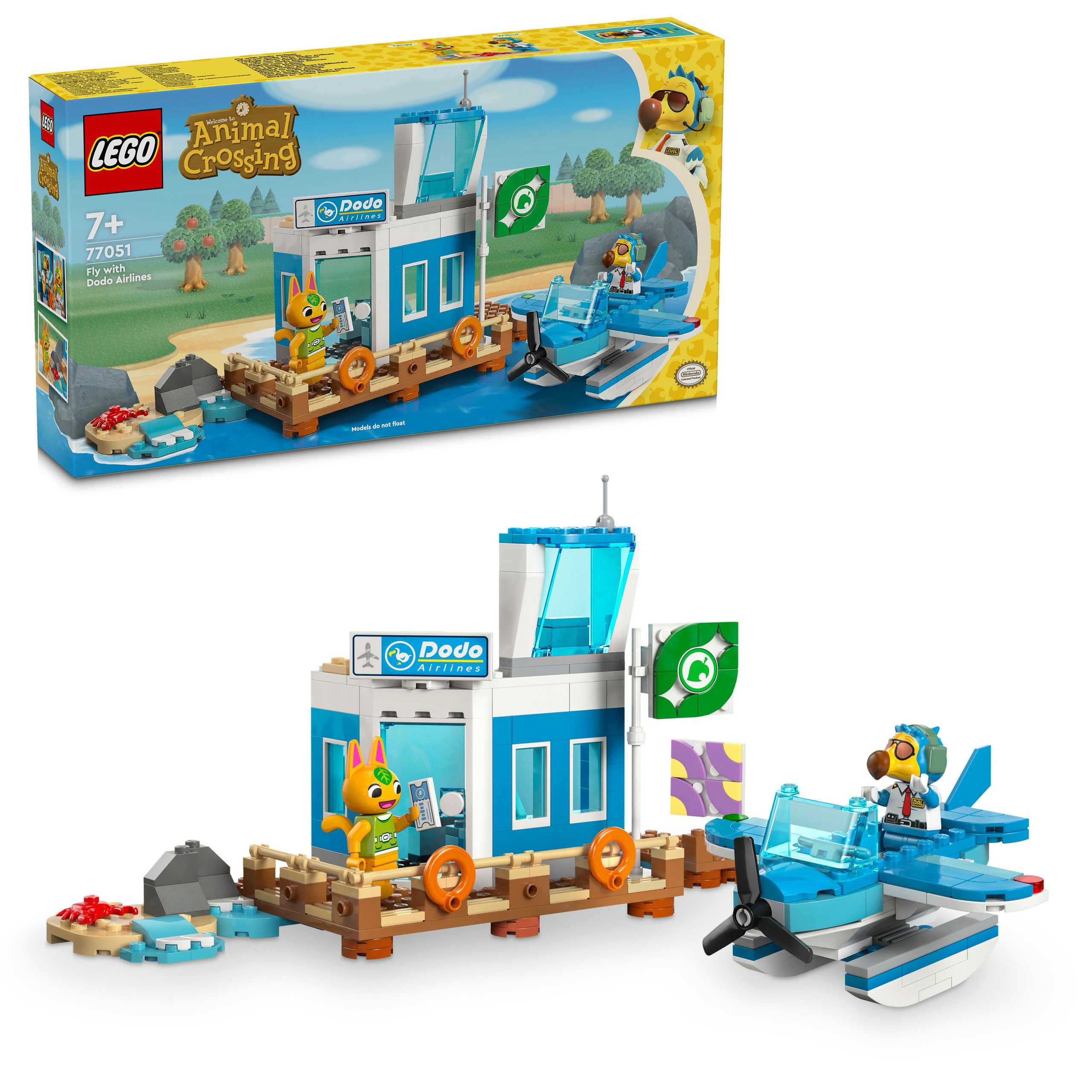 2X LEGO 77051 Lot z Dodo Airlines V29