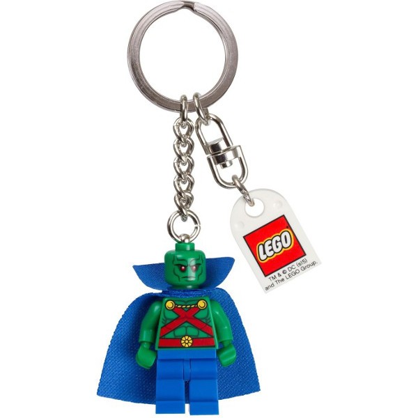 stavebnice Lego Martian Manhunter přívěsek na klíče L-853456 Nový přívěsek Heroes