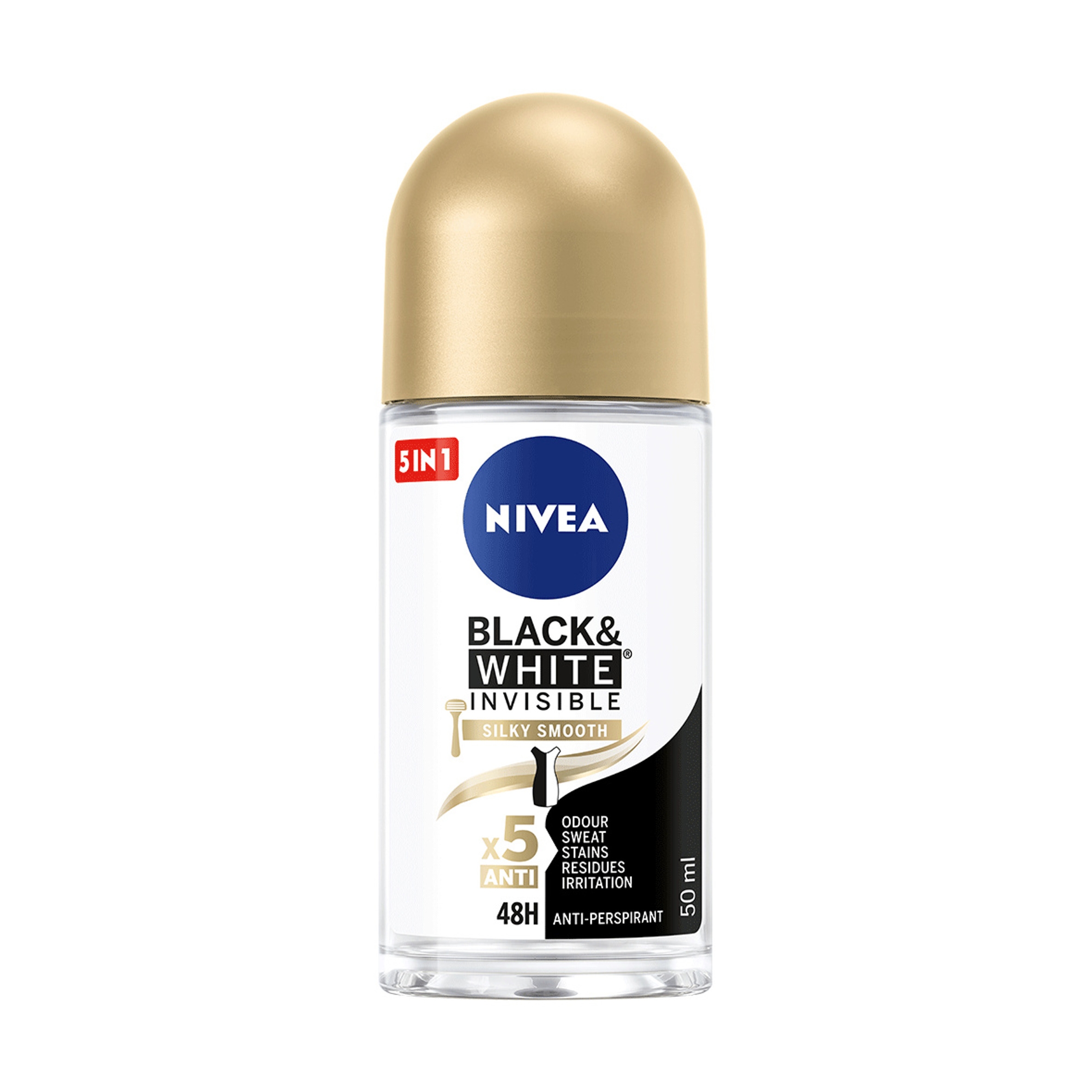 

Nivea Black White Invisible Silky antyperspirant