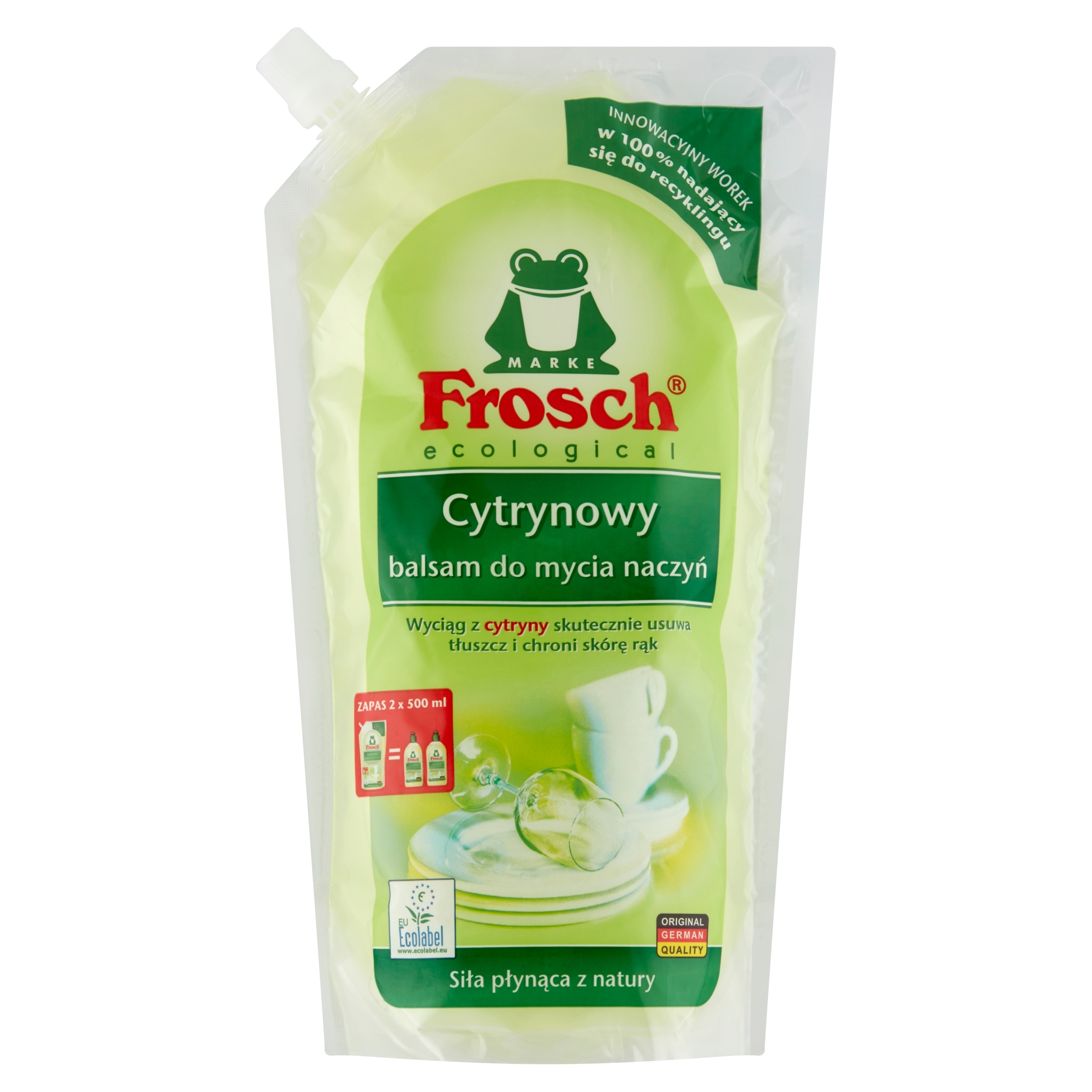 

Frosch Worek Balsam D/myc/naczyń Cytrynowy 1L