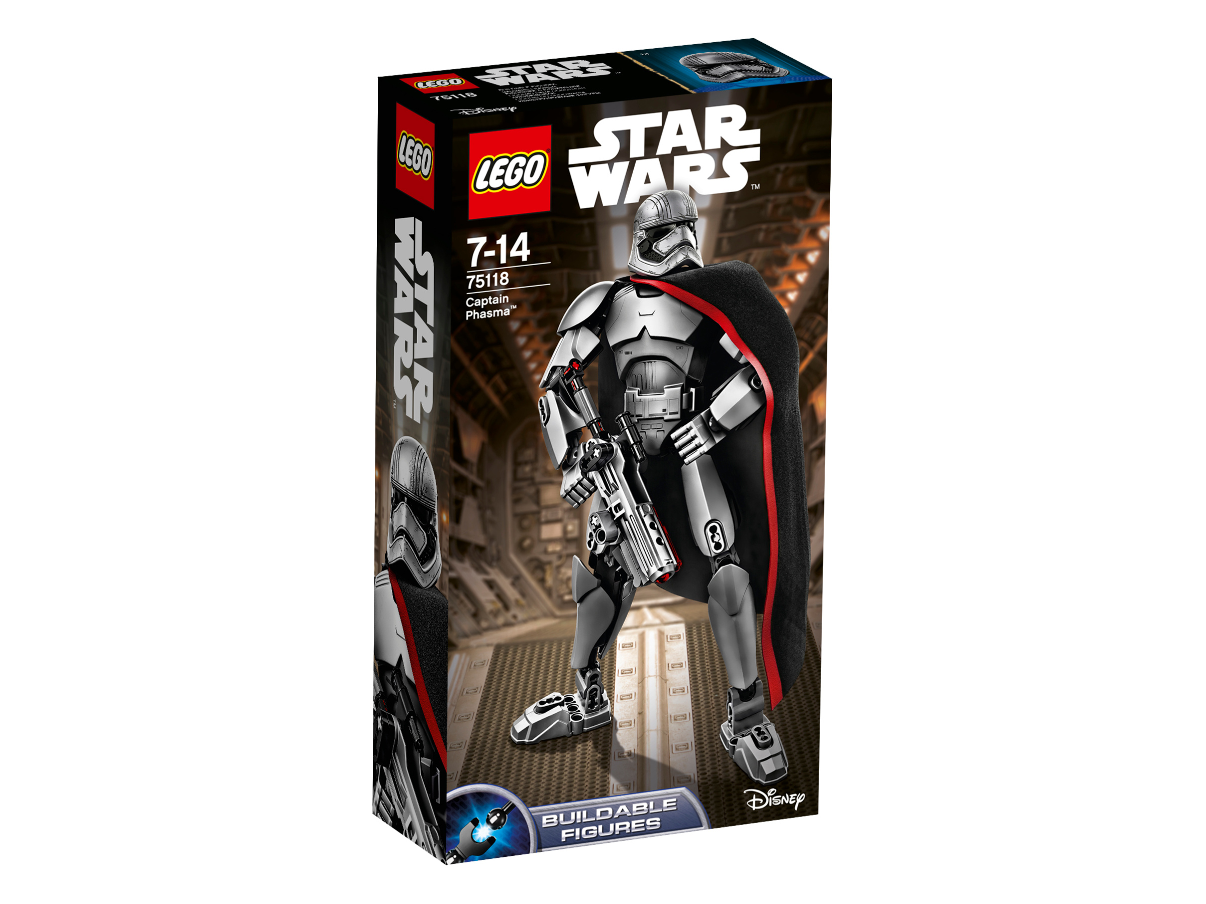 Lego Star Wars 75118 Kapitán Phasma Stavebnice Hvězdné války Nové