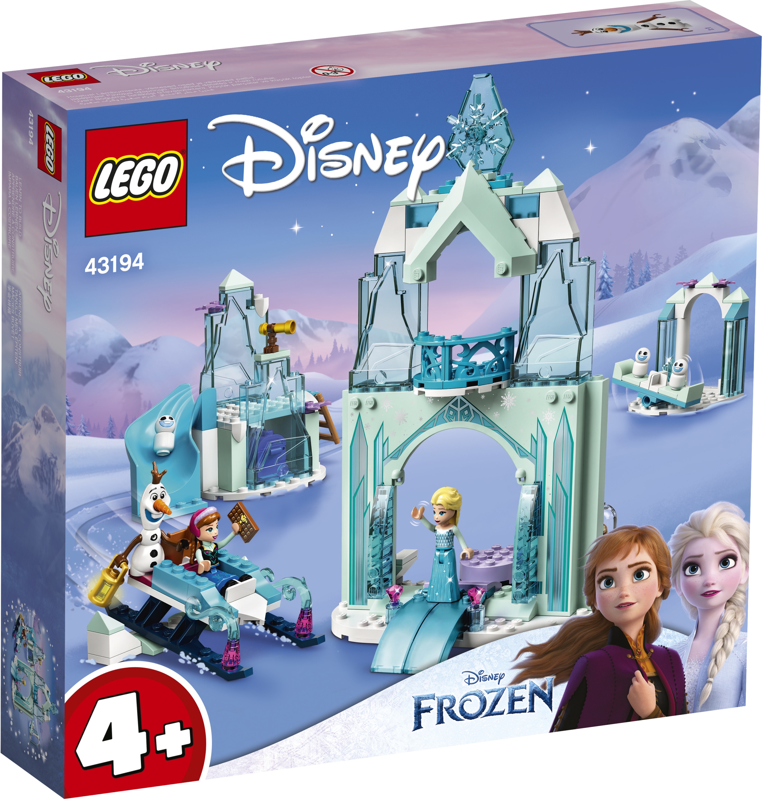 Lego Disney 43194 Ledové království kouzel Anny a Elsy